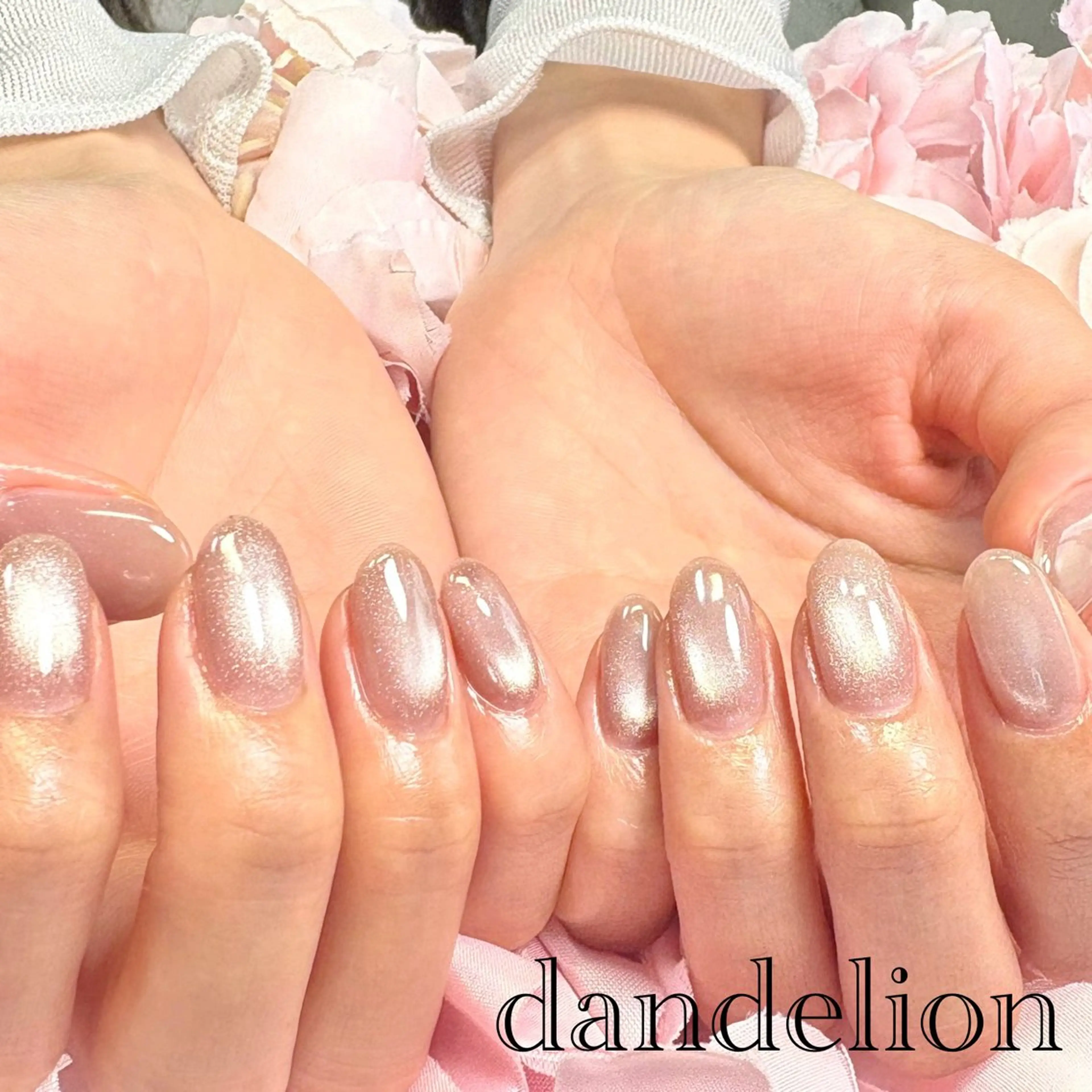 ネイル ハンドネイル ハンドケア dandelion ダンデライオンのネイルデザイン