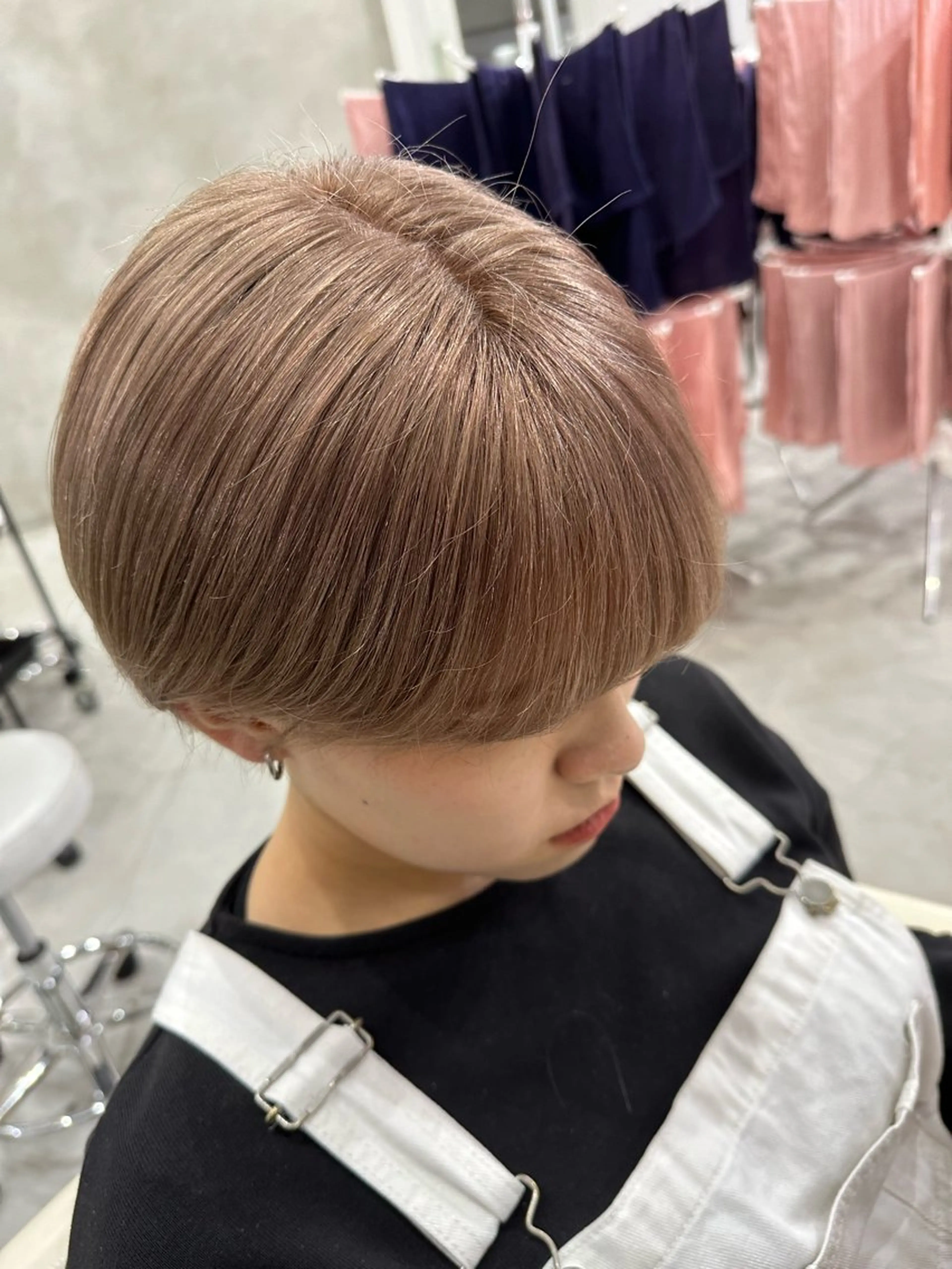 ショート カラー さあや 【透け感/艶感】のヘアスタイル