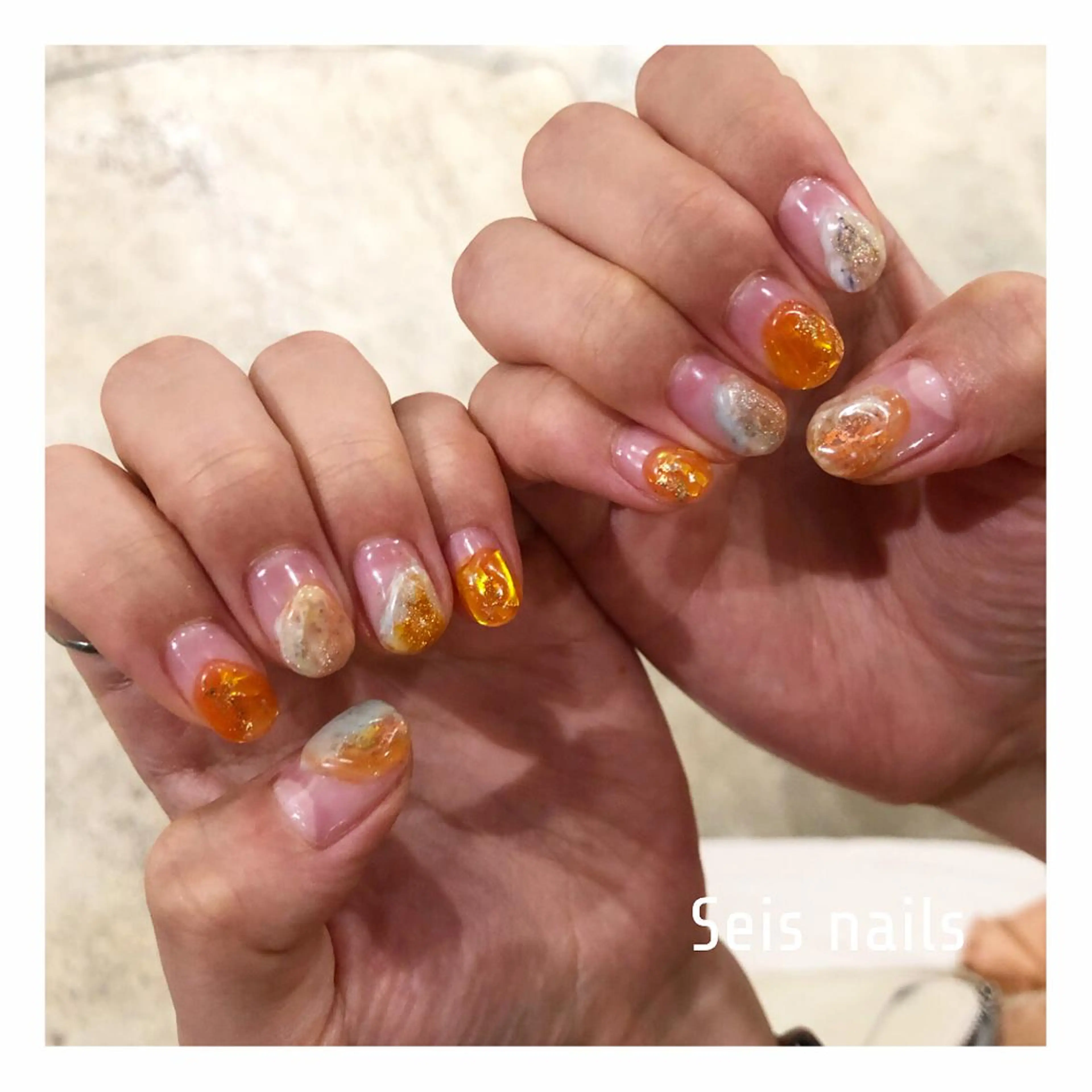 ネイル ハンドネイル Seis Shihoのネイルデザイン