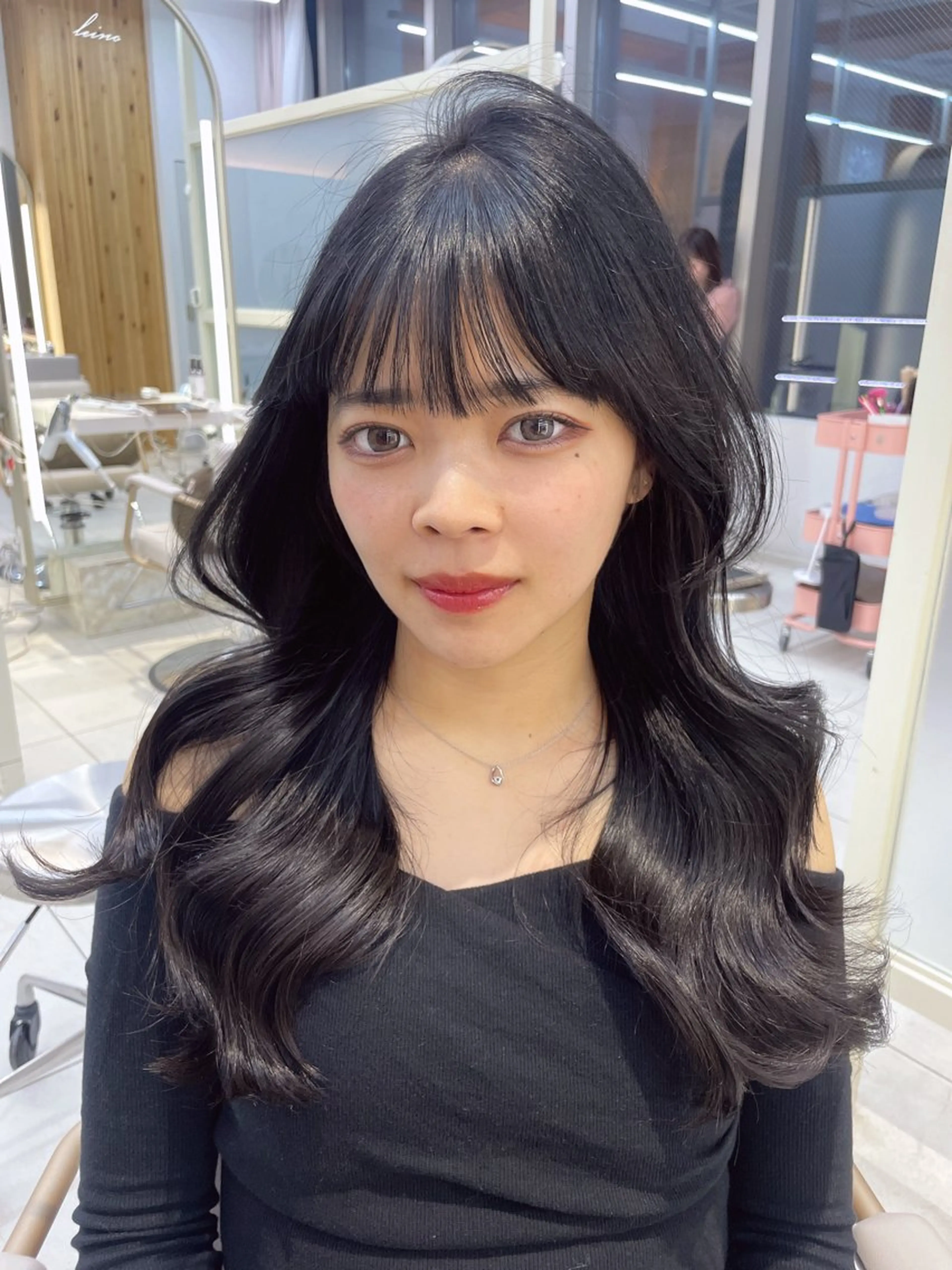 ロング 顔周り/透明感カラー /韓国ヘア/TAKUのヘアスタイル