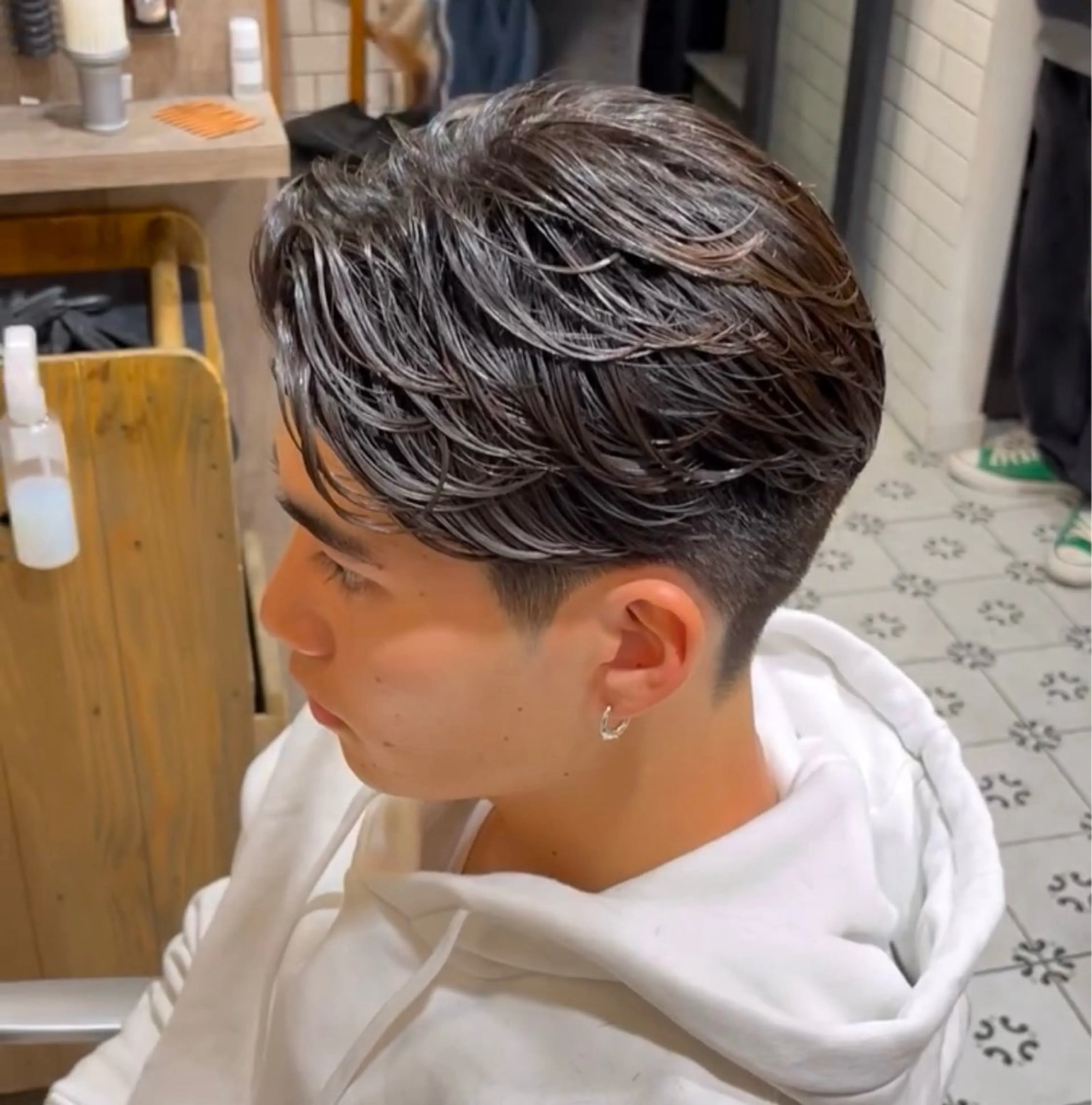 パーマ メンズ GROOMERS TOKYO 渋谷店所属・山田 雅のヘアスタイル