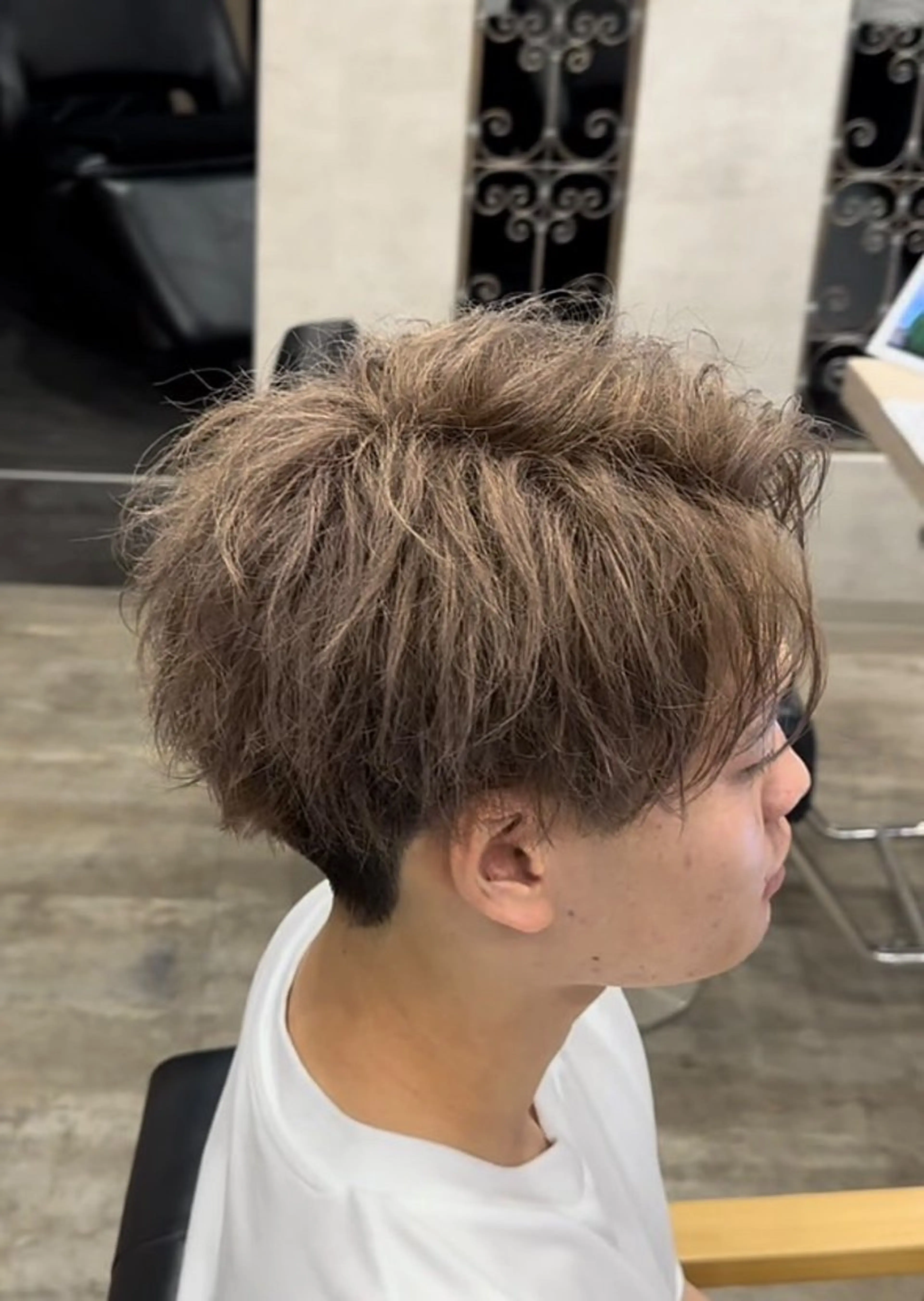 【12月限定‼️】メンズカット‪✂︎‬+カラー🌈+プチスパ🫧🚿の写真