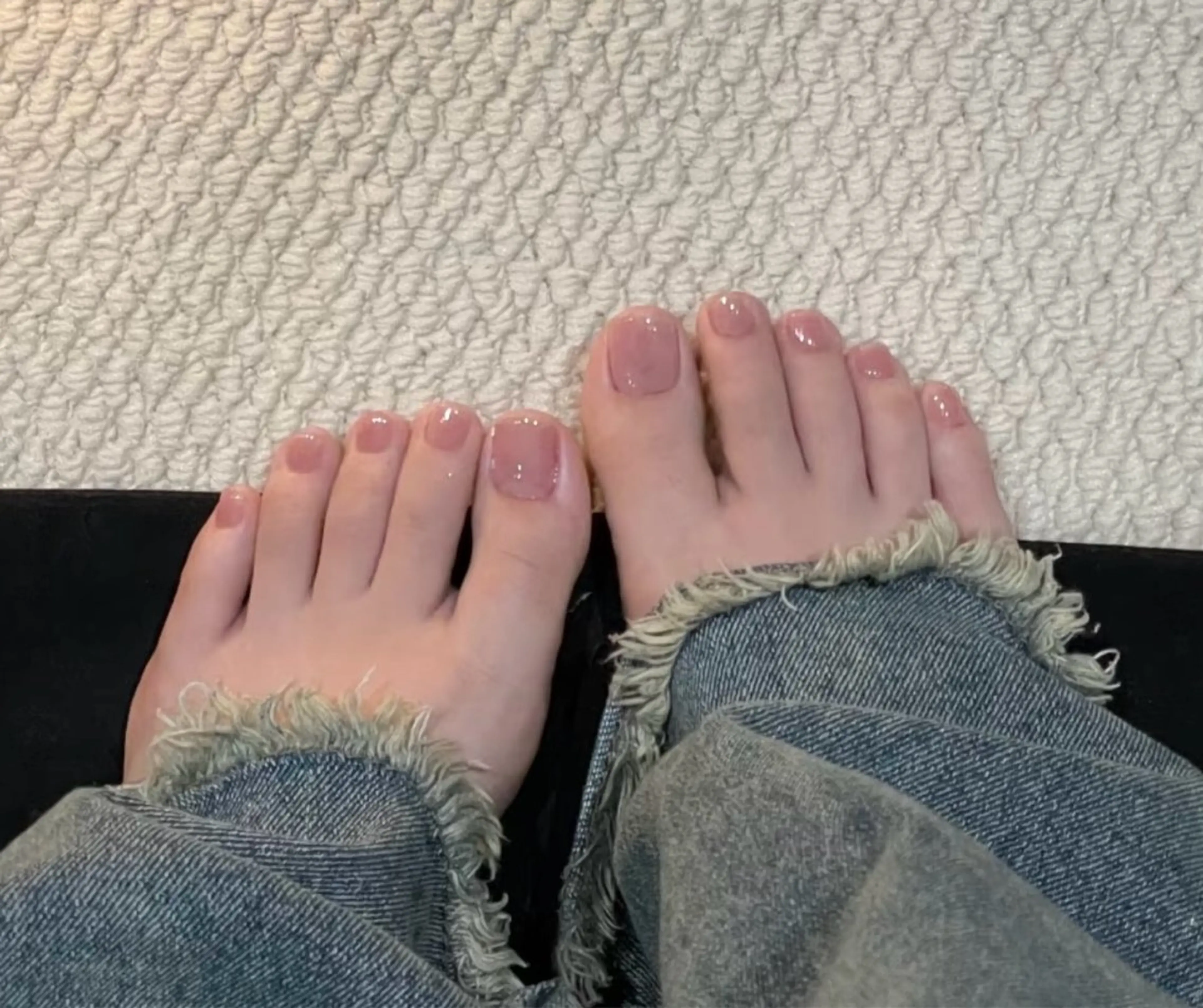 【フットネイル】ワンカラー《初回ソフトジェルオフ無料》の写真