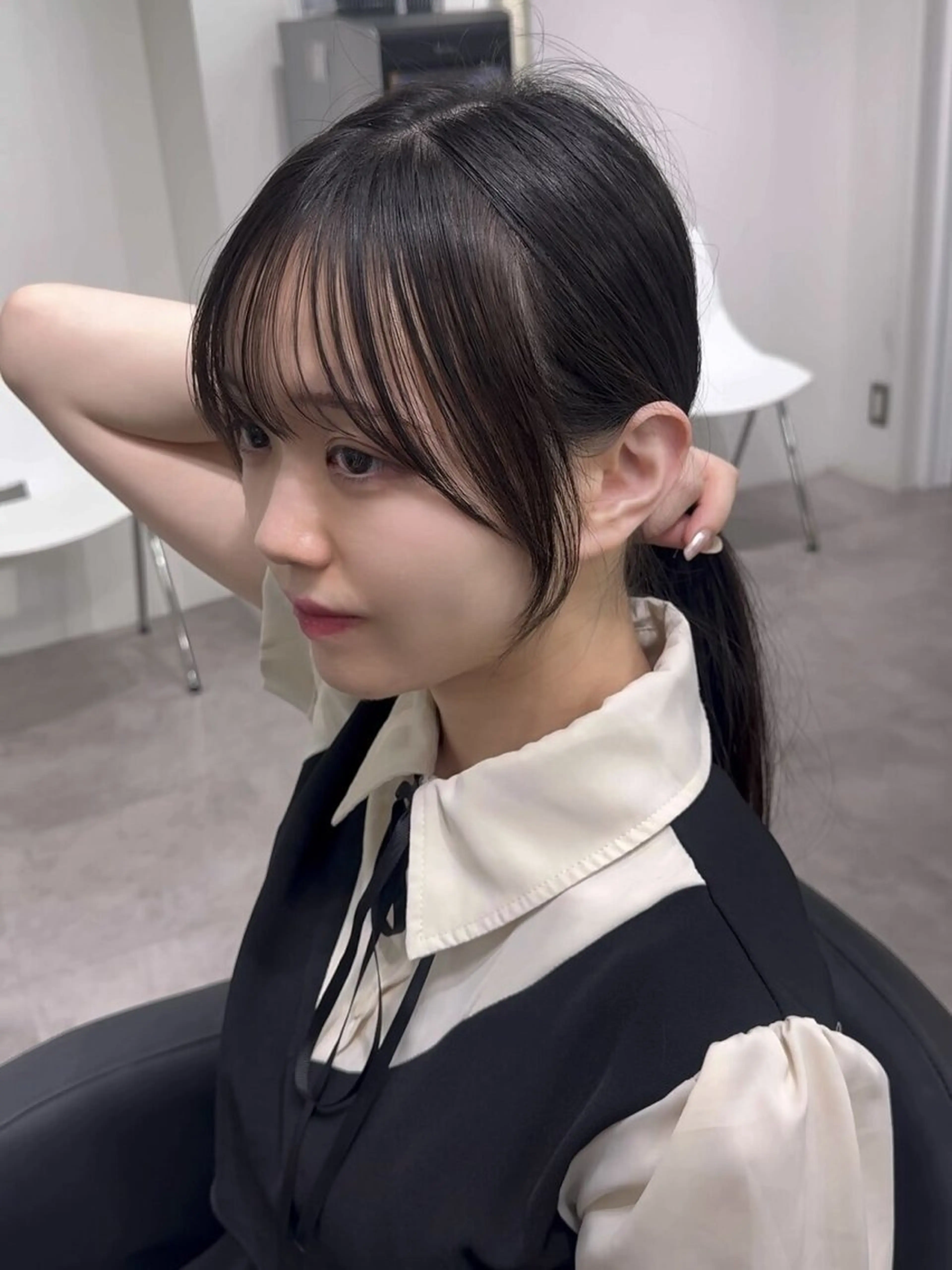 【ポイント縮毛】前髪・顔まわり +メンテナンスカットの写真