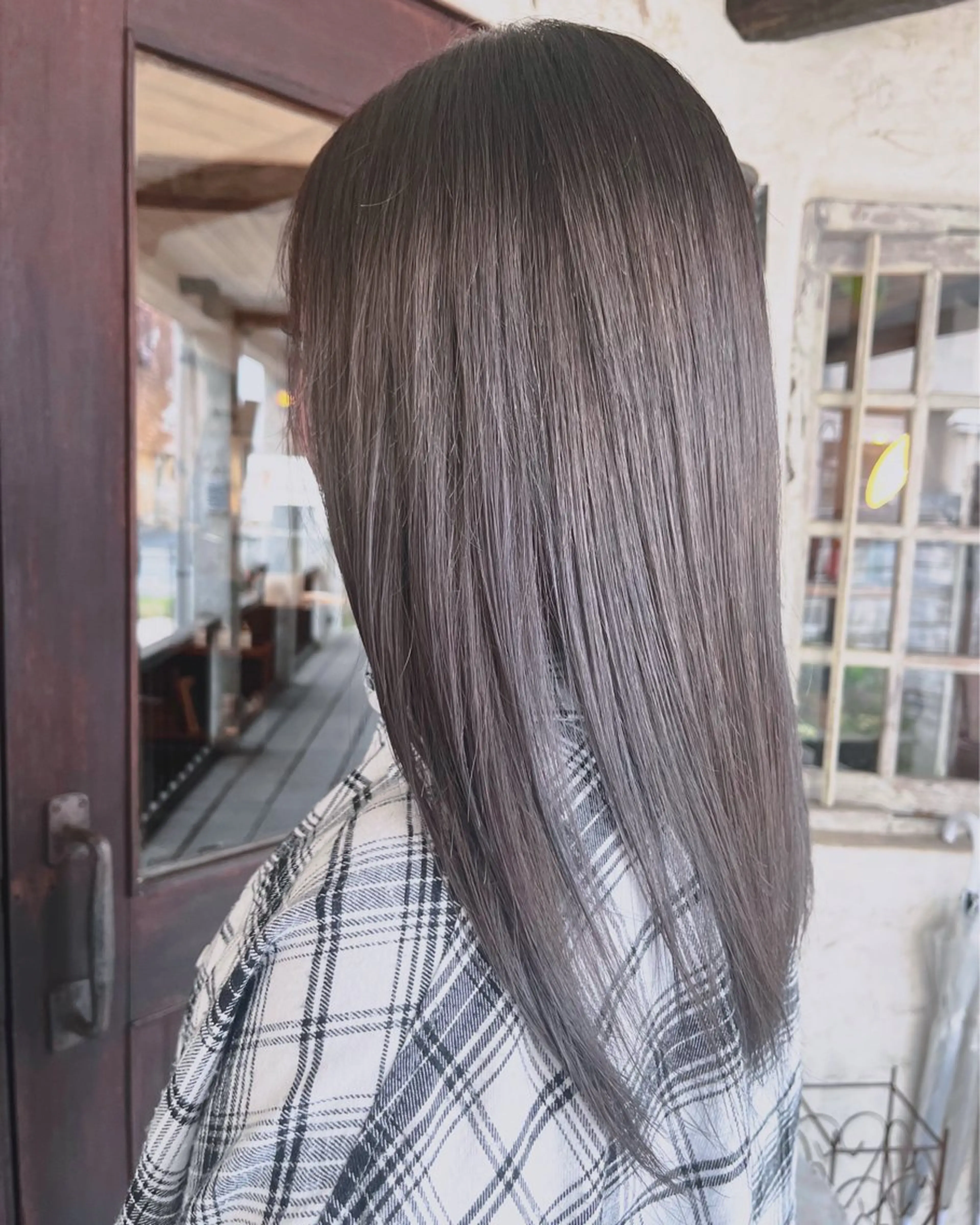 🌷 Color 全体 (シャンプー/ブロー込)マイクロバブル付きの写真