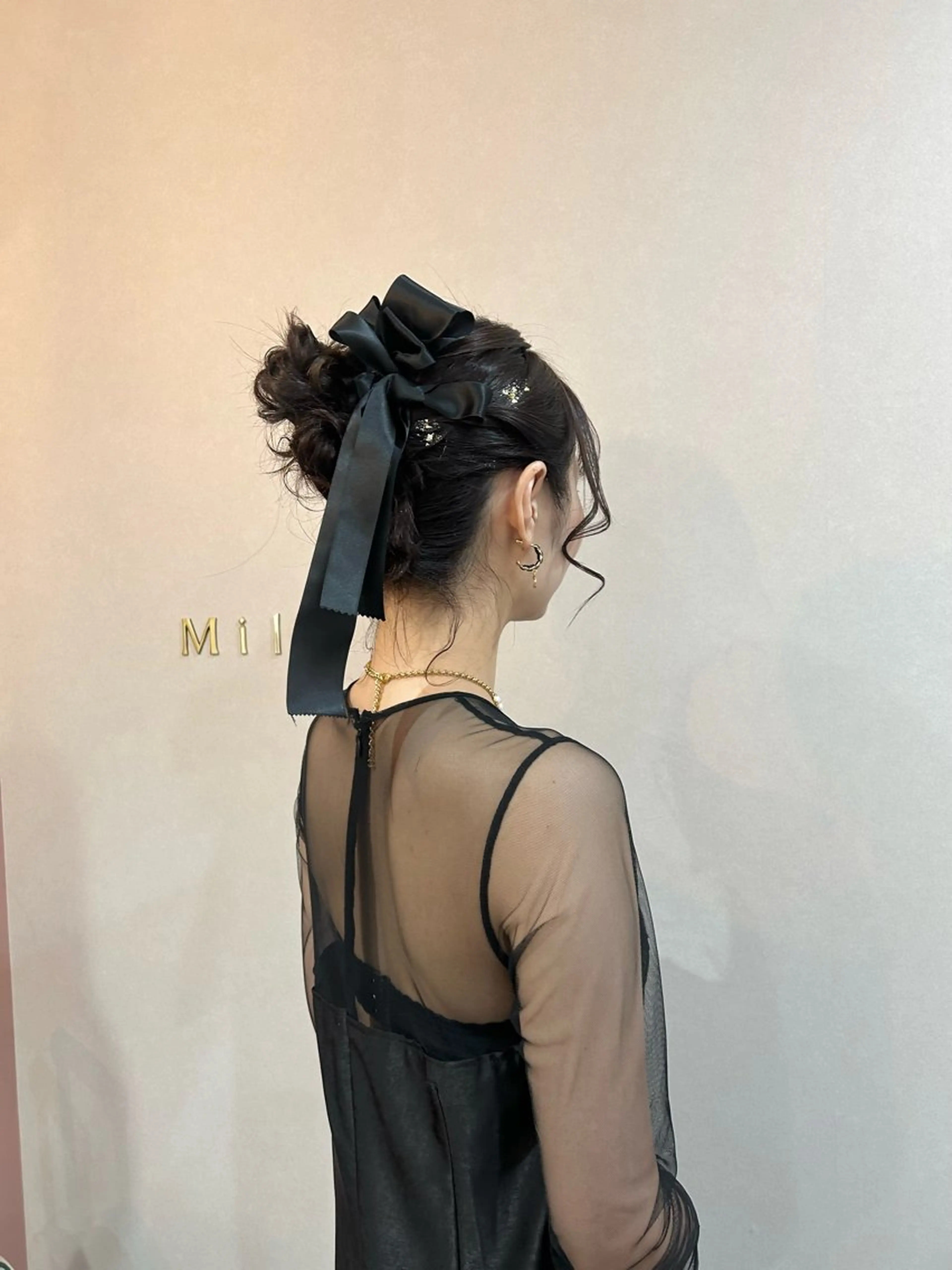 ショート ヘアセット Mila Hazukiのヘアスタイル