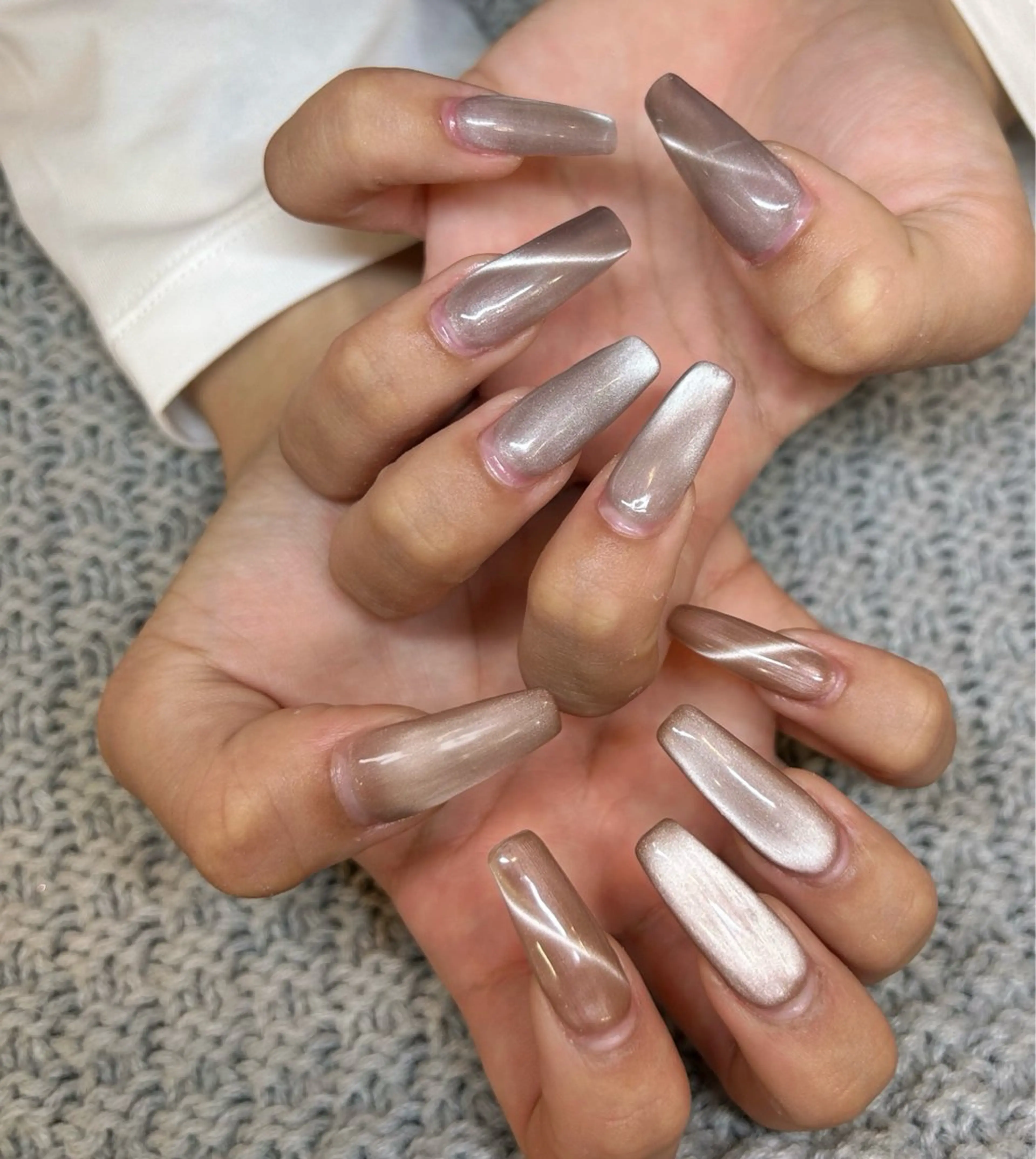 ハンド💍チップ長さだし10本＋ワンカラーor マグネット or グラデーション💅🏻ソフトジェルオフ込みの写真