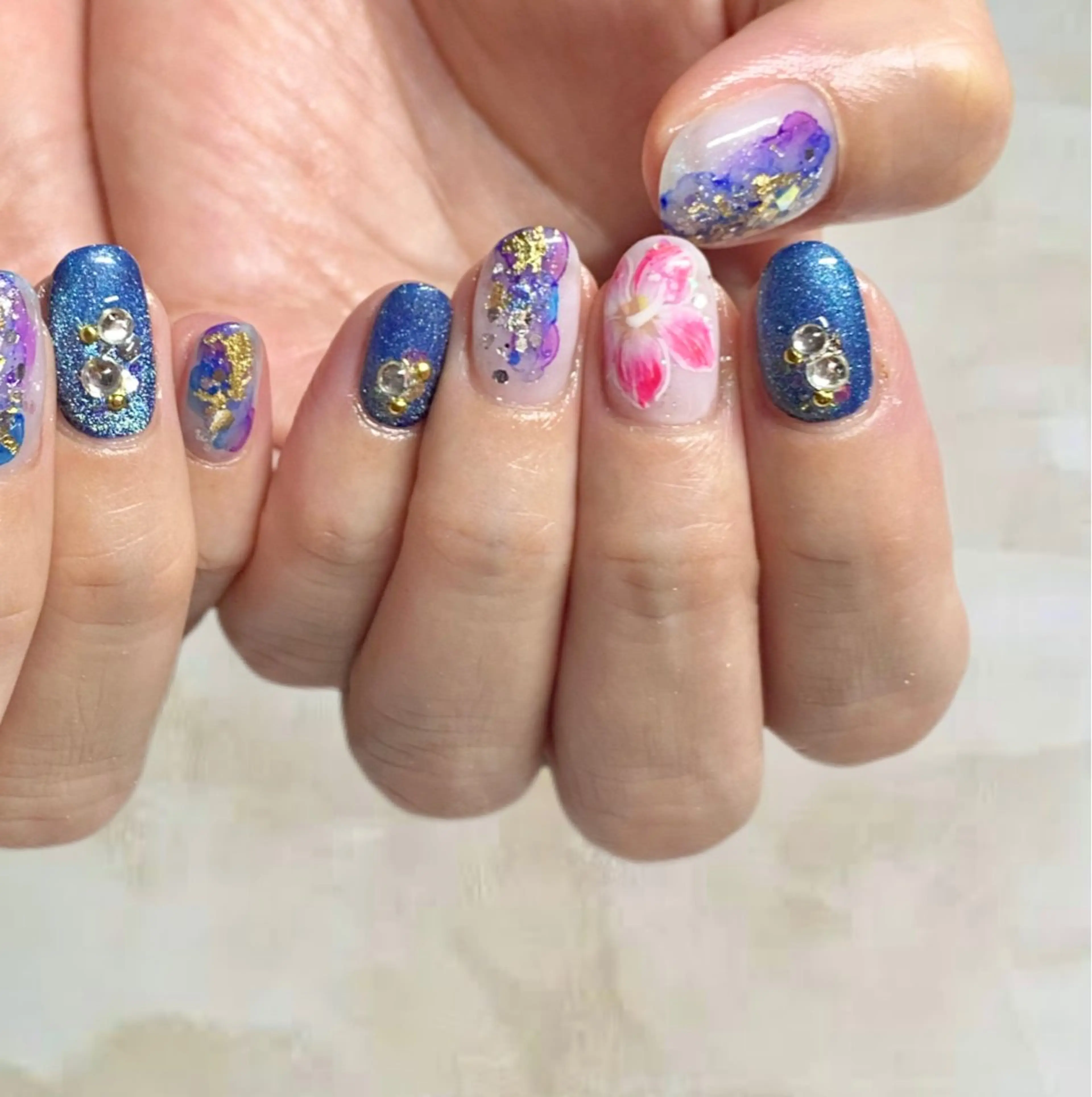 ネイル アートネイル sunrich by 180degrees所属・足立区　五反野 自宅サロンのネイルデザイン