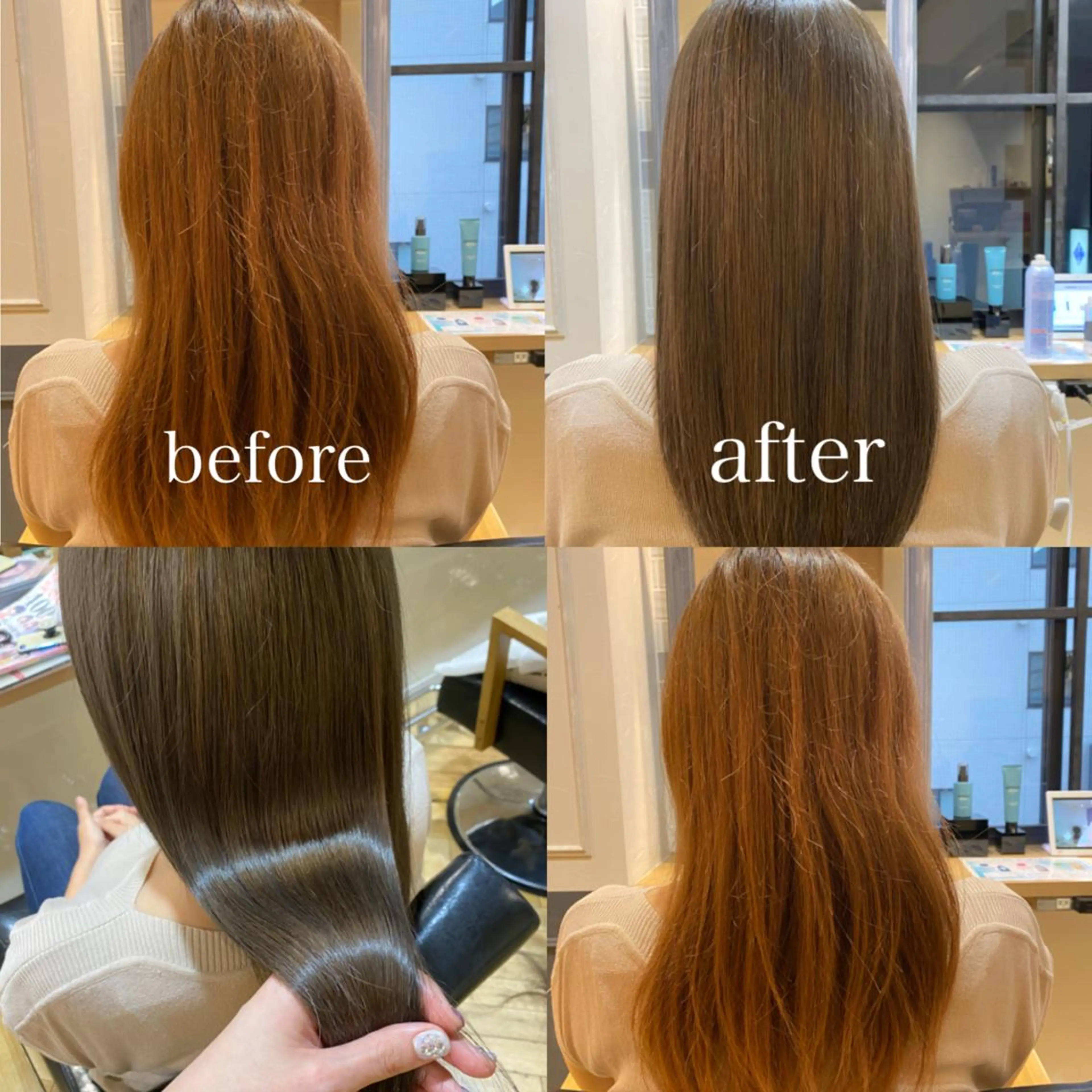 ロング 艶カラー/韓国顔周り 🎀mamiのヘアスタイル