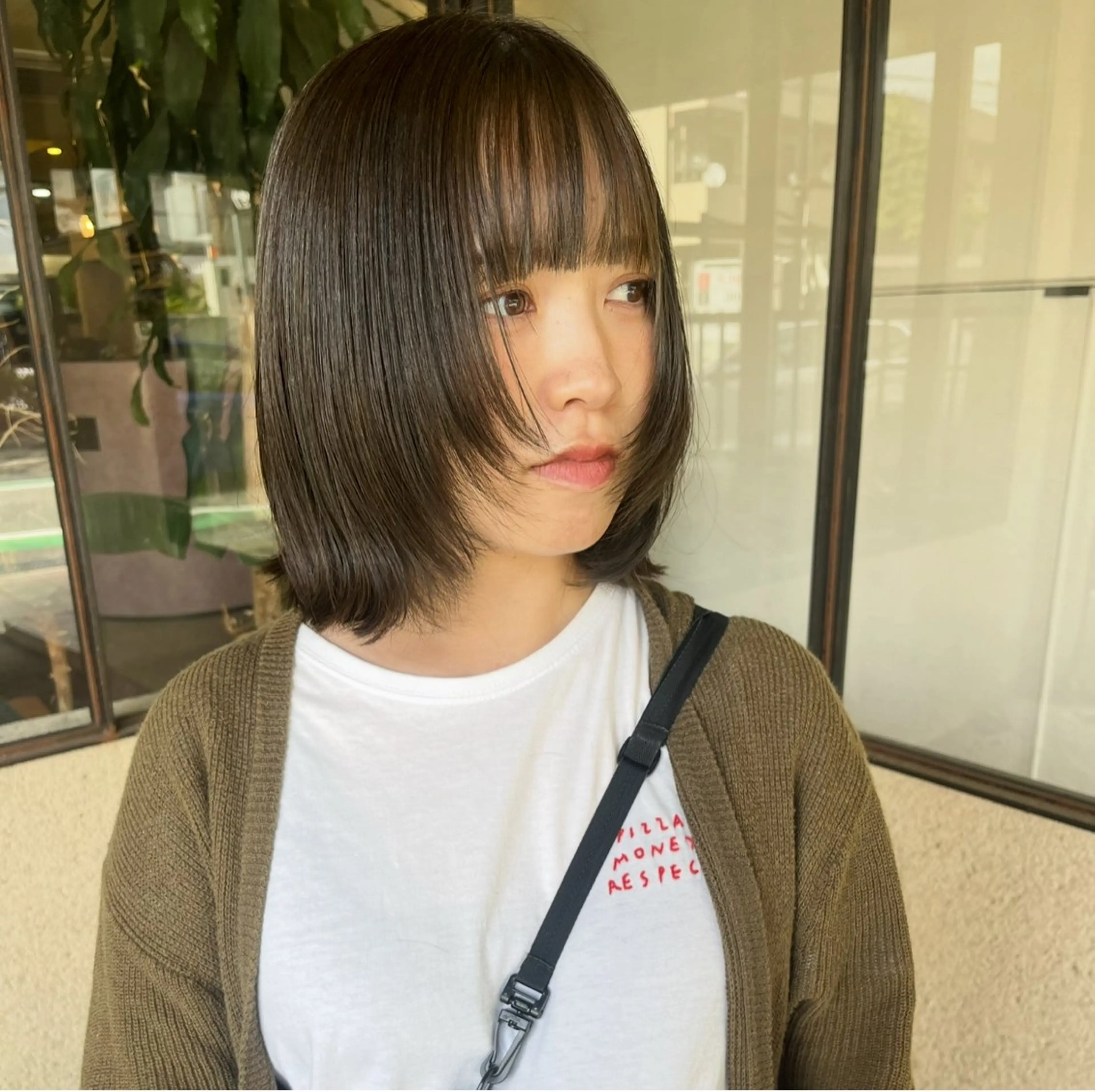 明るい白髪染め　リタッチのみの写真