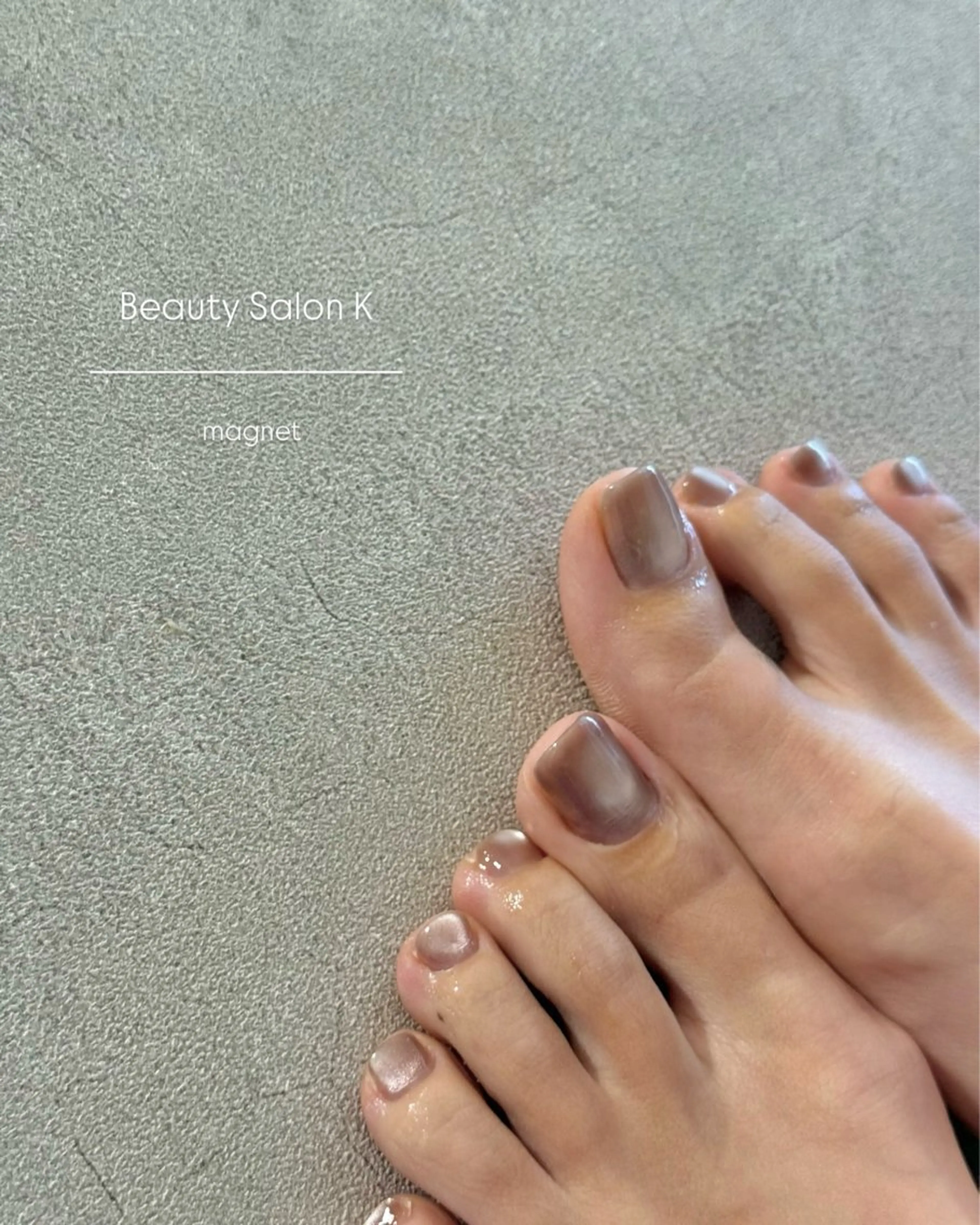 ネイル フットネイル Nail salon K　momoのネイルデザイン