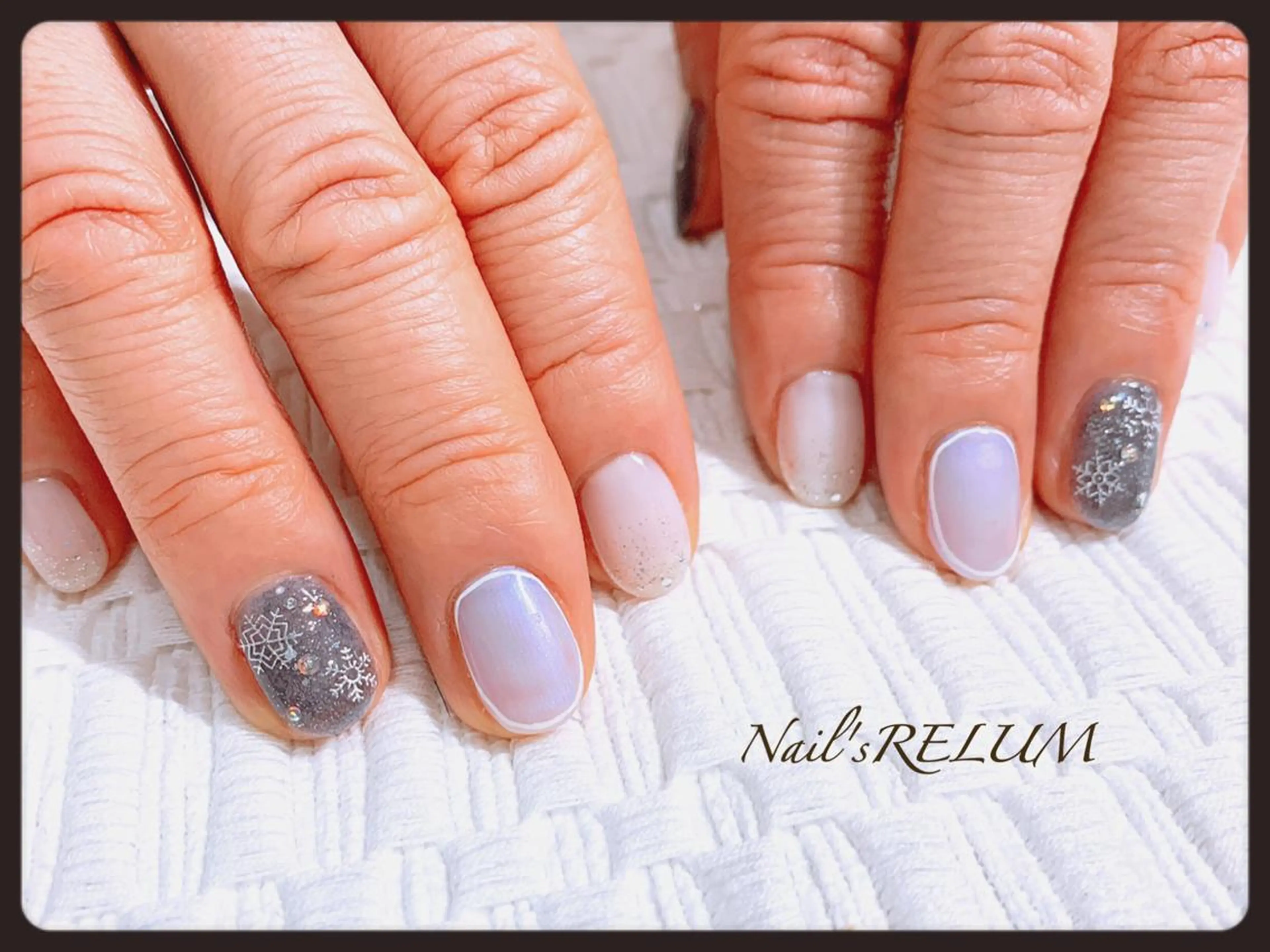 ネイル ジェルネイル THECOLORS所属・近貞 莉奈のネイルデザイン