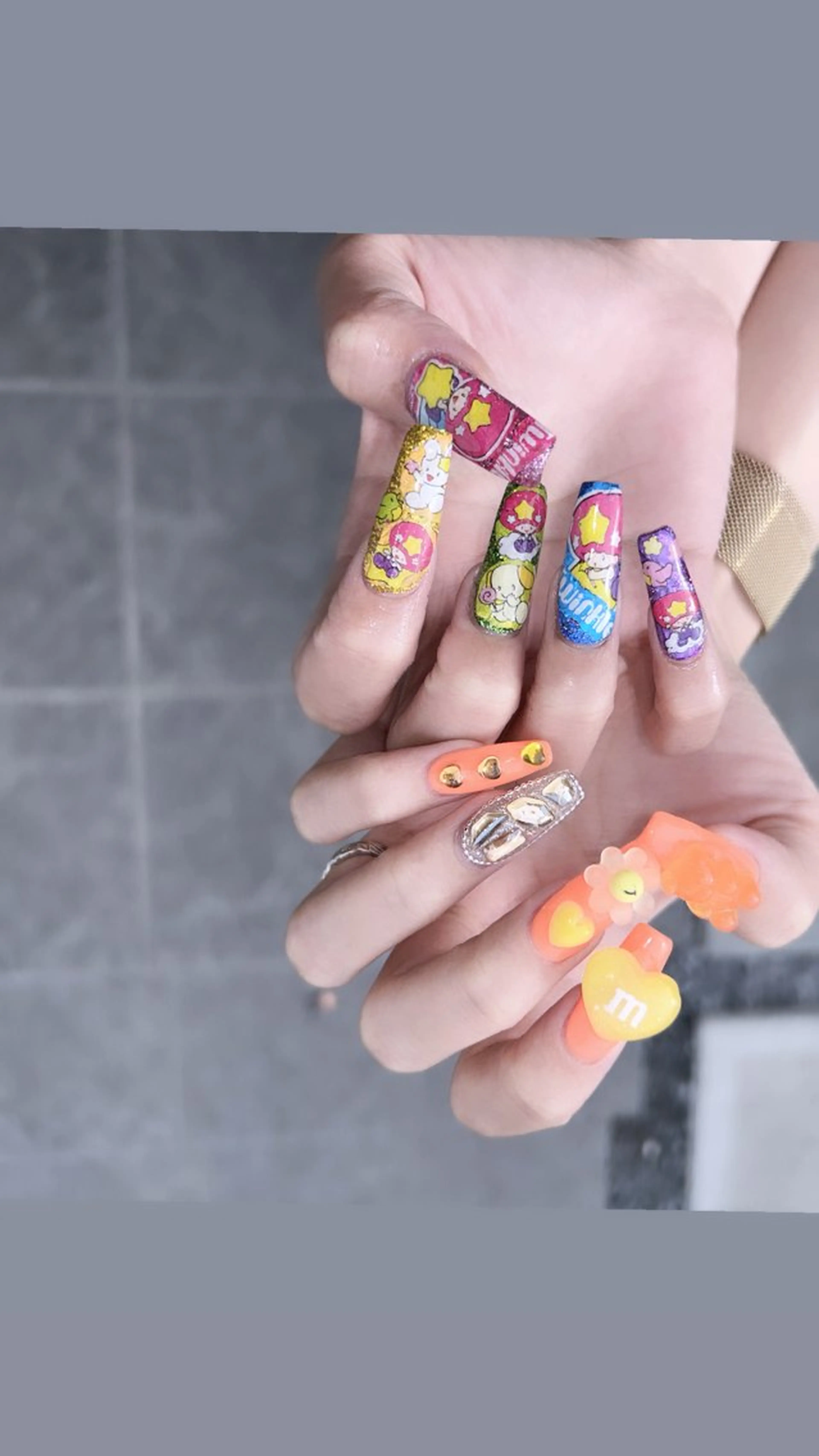 ネイル 高草木 桃香のネイルデザイン