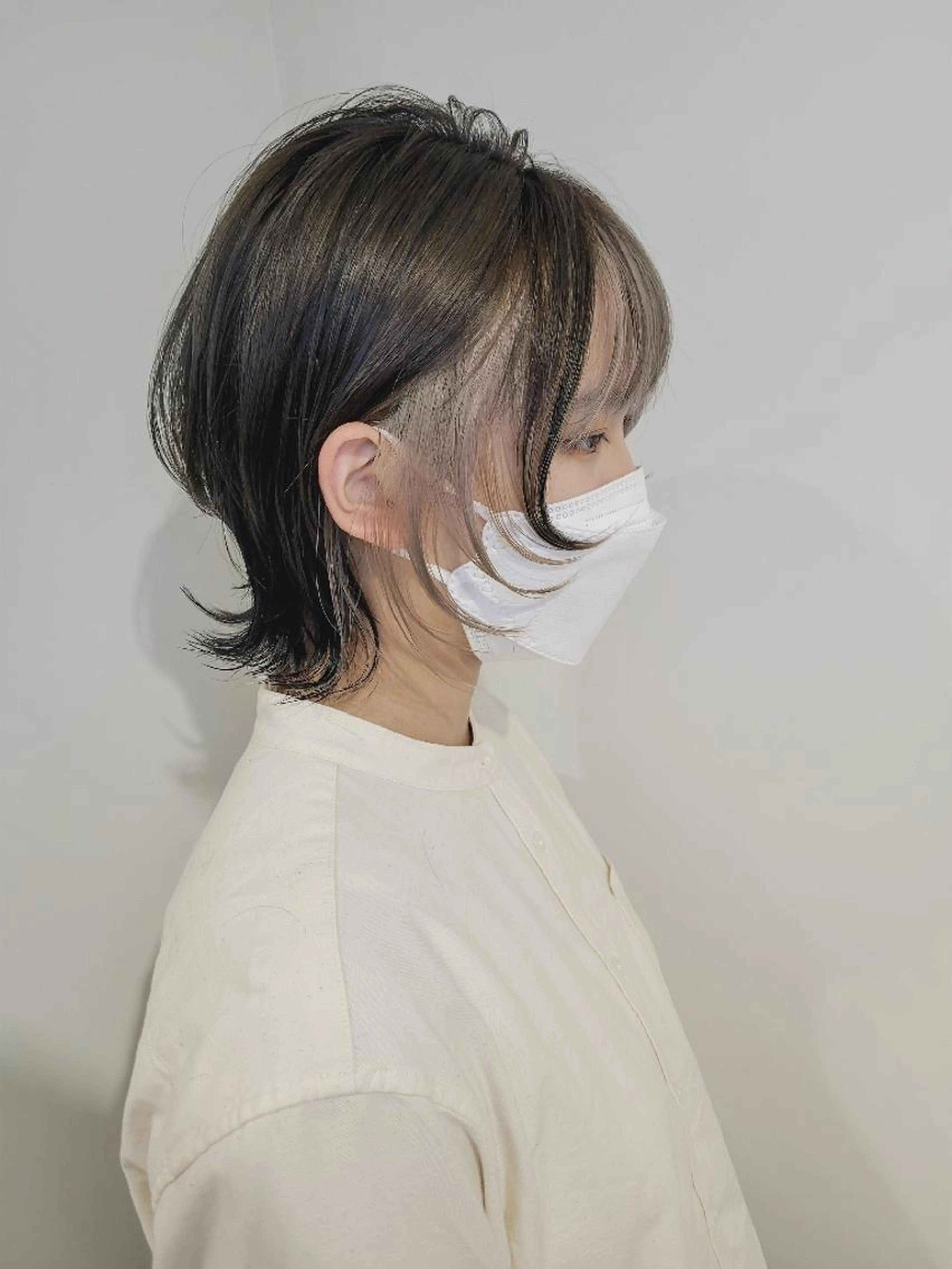 【ケアブリーチ】フェイスフレーミングカラー+カットの写真