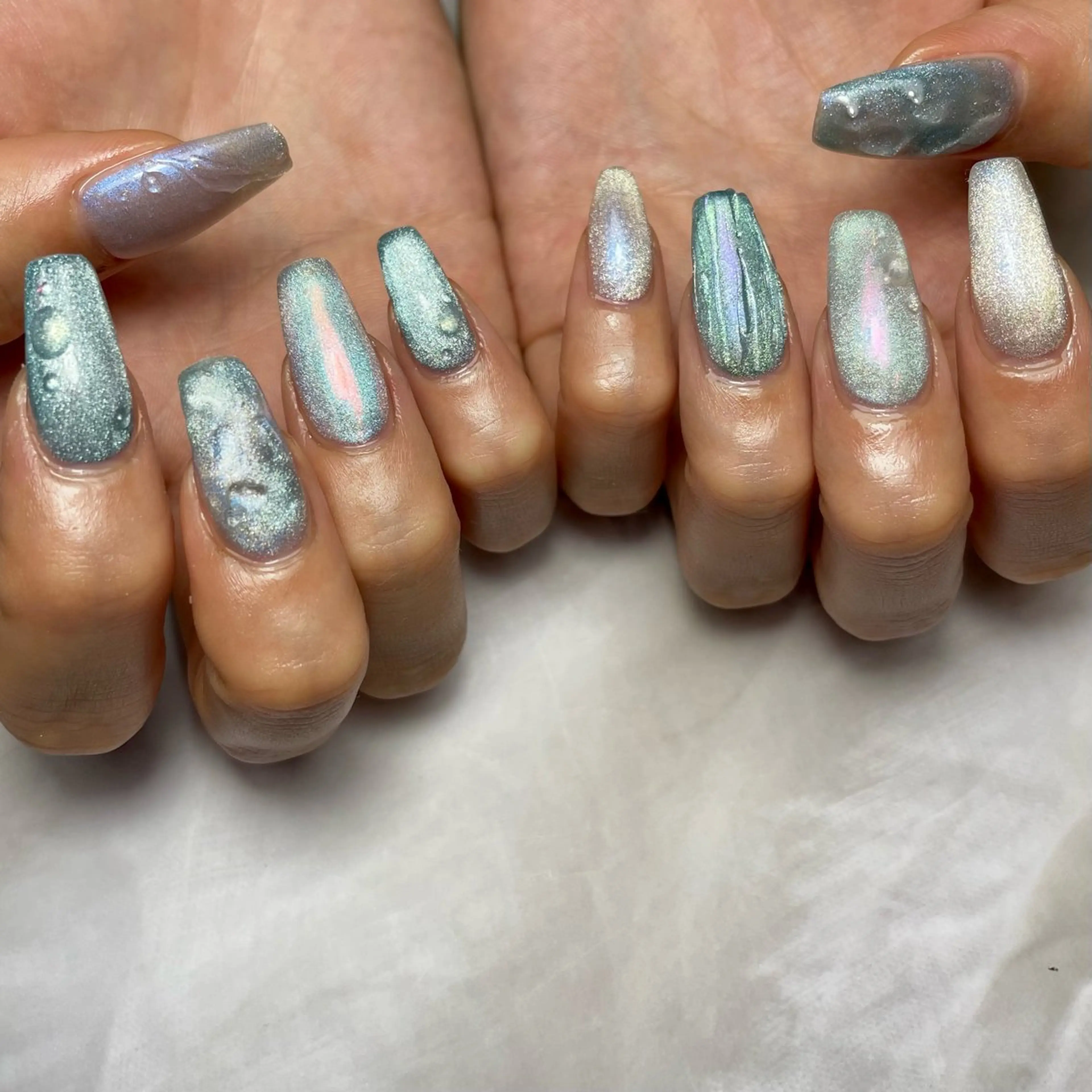 ネイル ニュアンスネイル ハンドネイル Reflection marikoのネイルデザイン