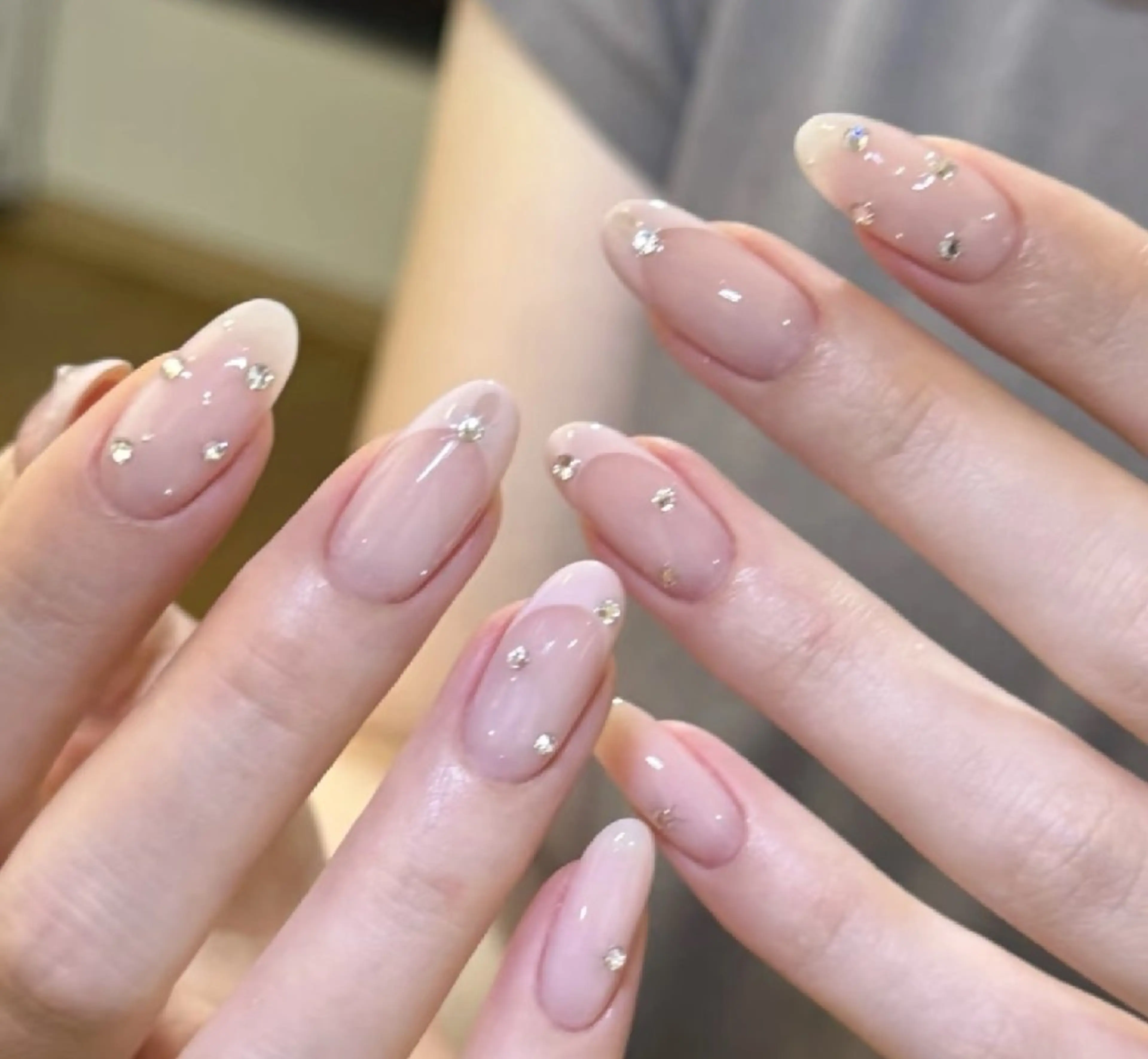 ネイル Miu Miu 🎀 長さだし專門のネイルデザイン