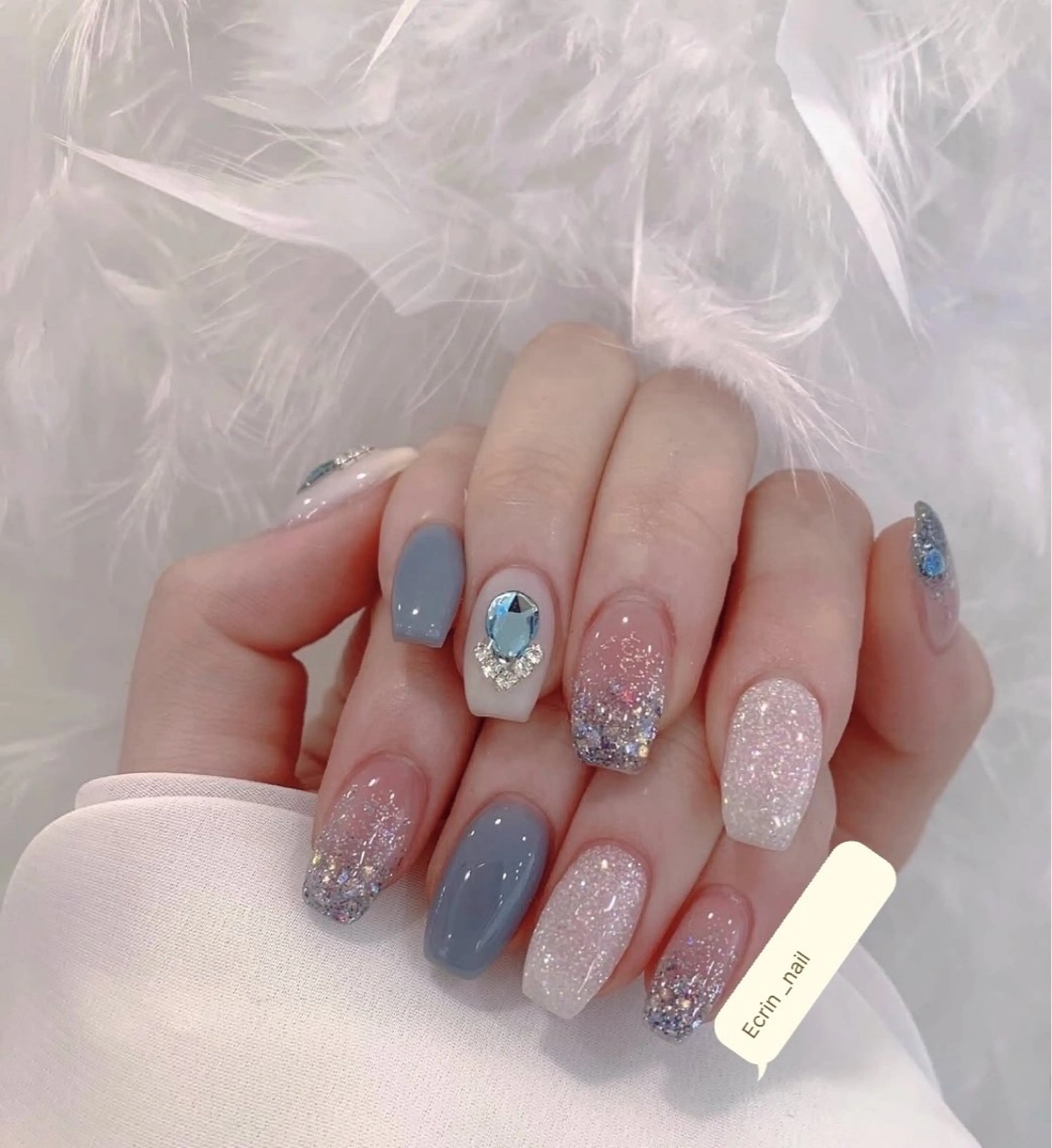 ネイル ハンドネイル ハンドケア NailSalon✨ Écrinエクランのネイルデザイン