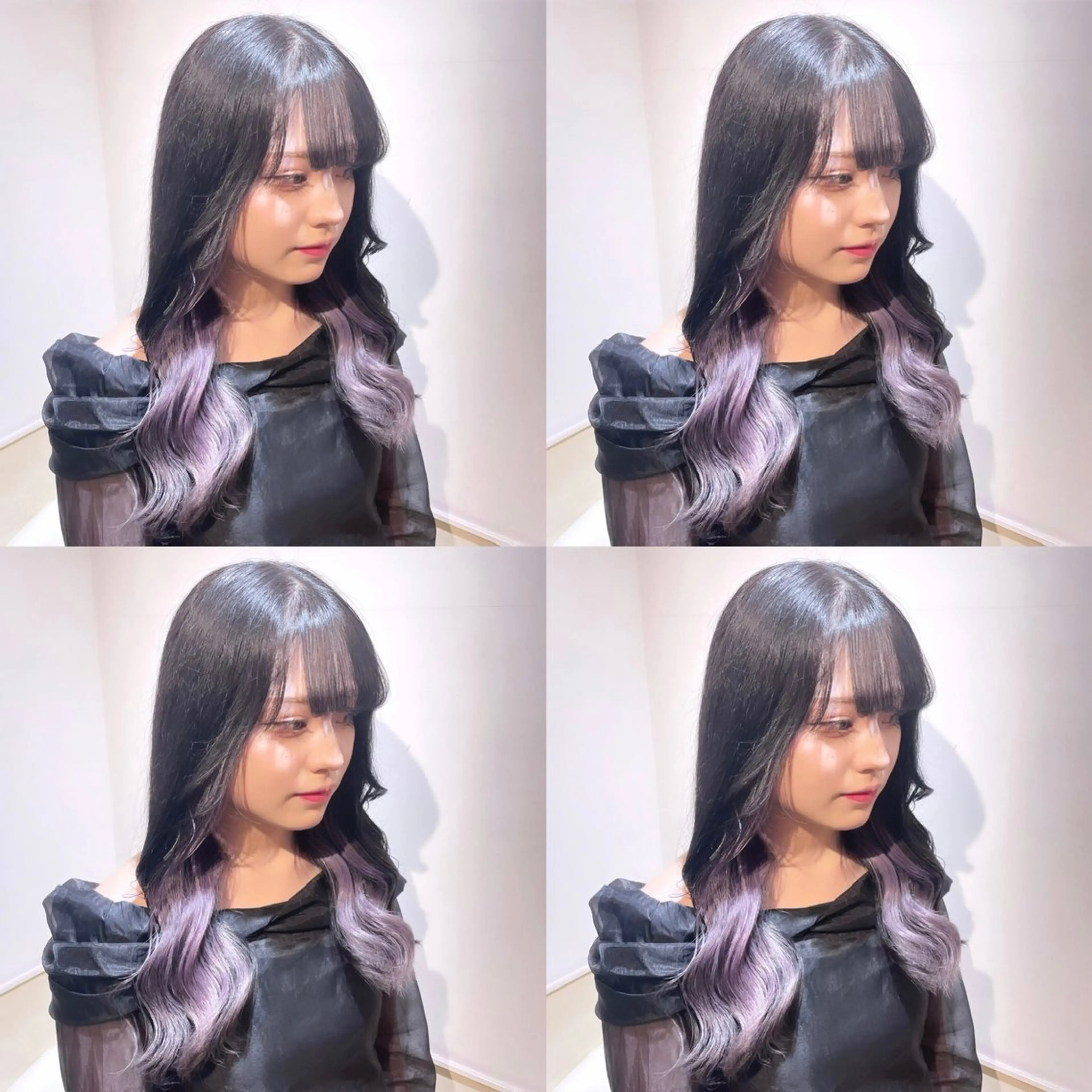 ロング カラー ラベンダーカラー 🌟トップデザイナー 高橋🌟のヘアスタイル