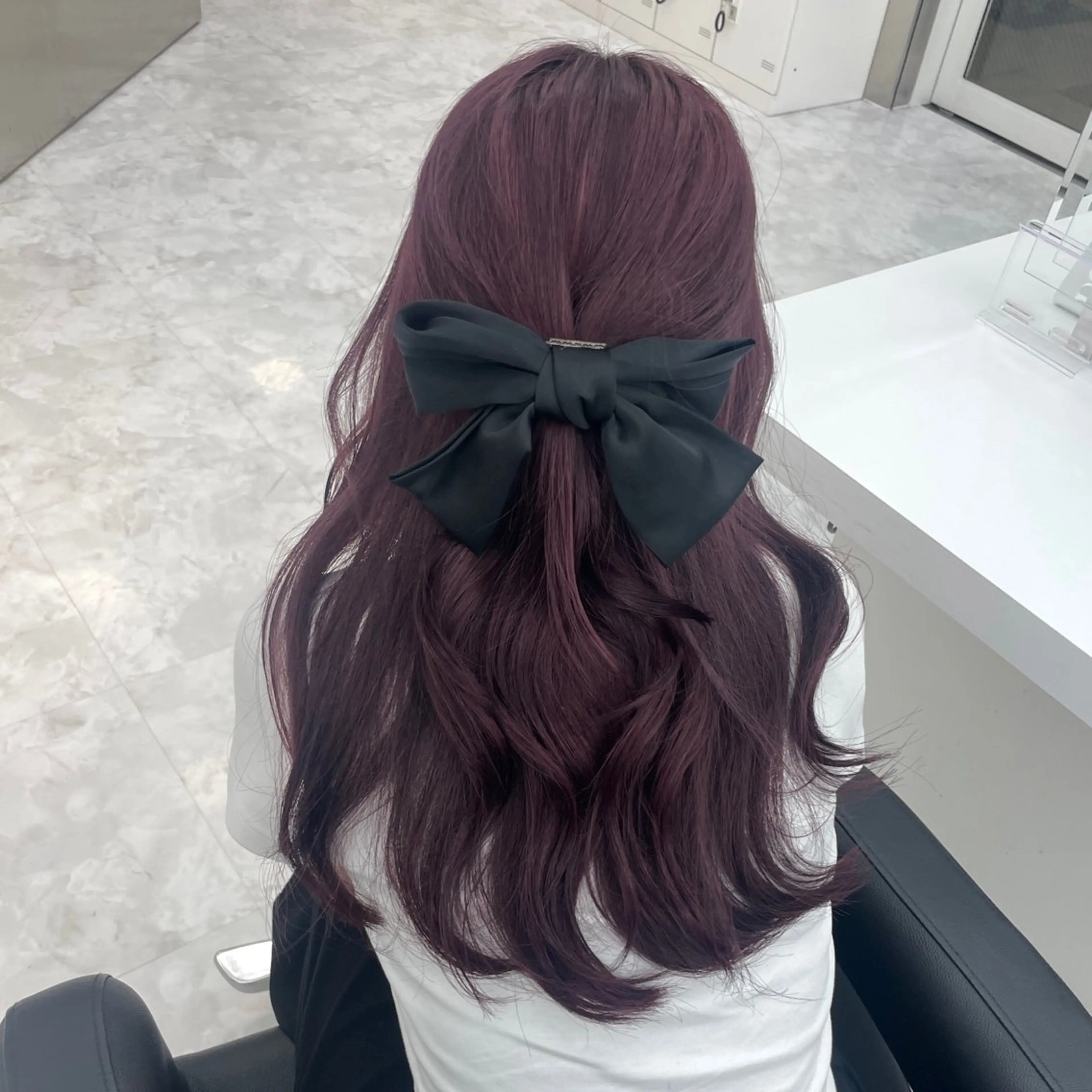 ロング カラー ブリーチ ダブルカラー ガーリーstyle ❤︎misaki🏹のヘアスタイル