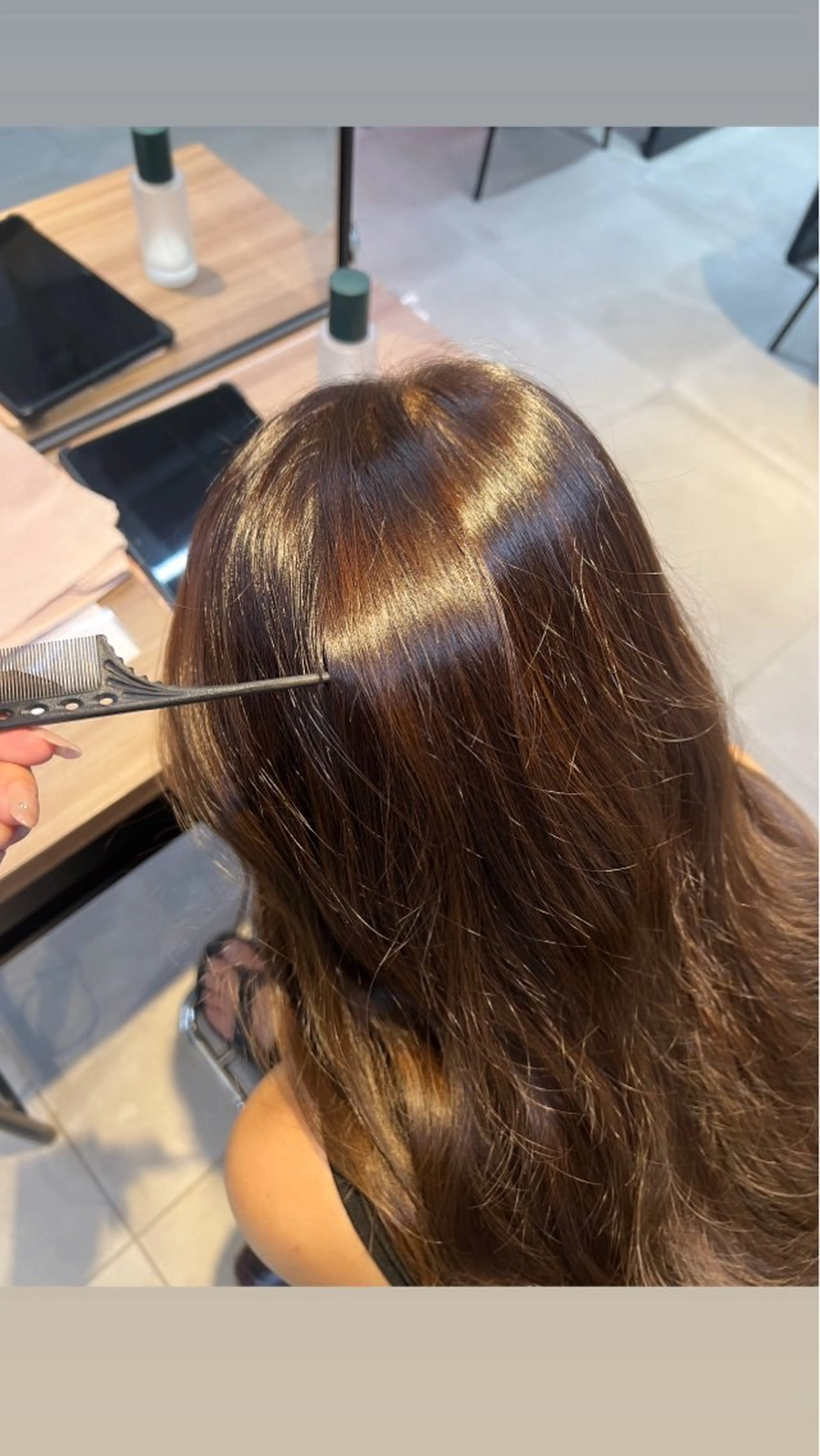 ロング ヘアカラー Kako🫧⭐️ アシスタント/モデルのヘアスタイル