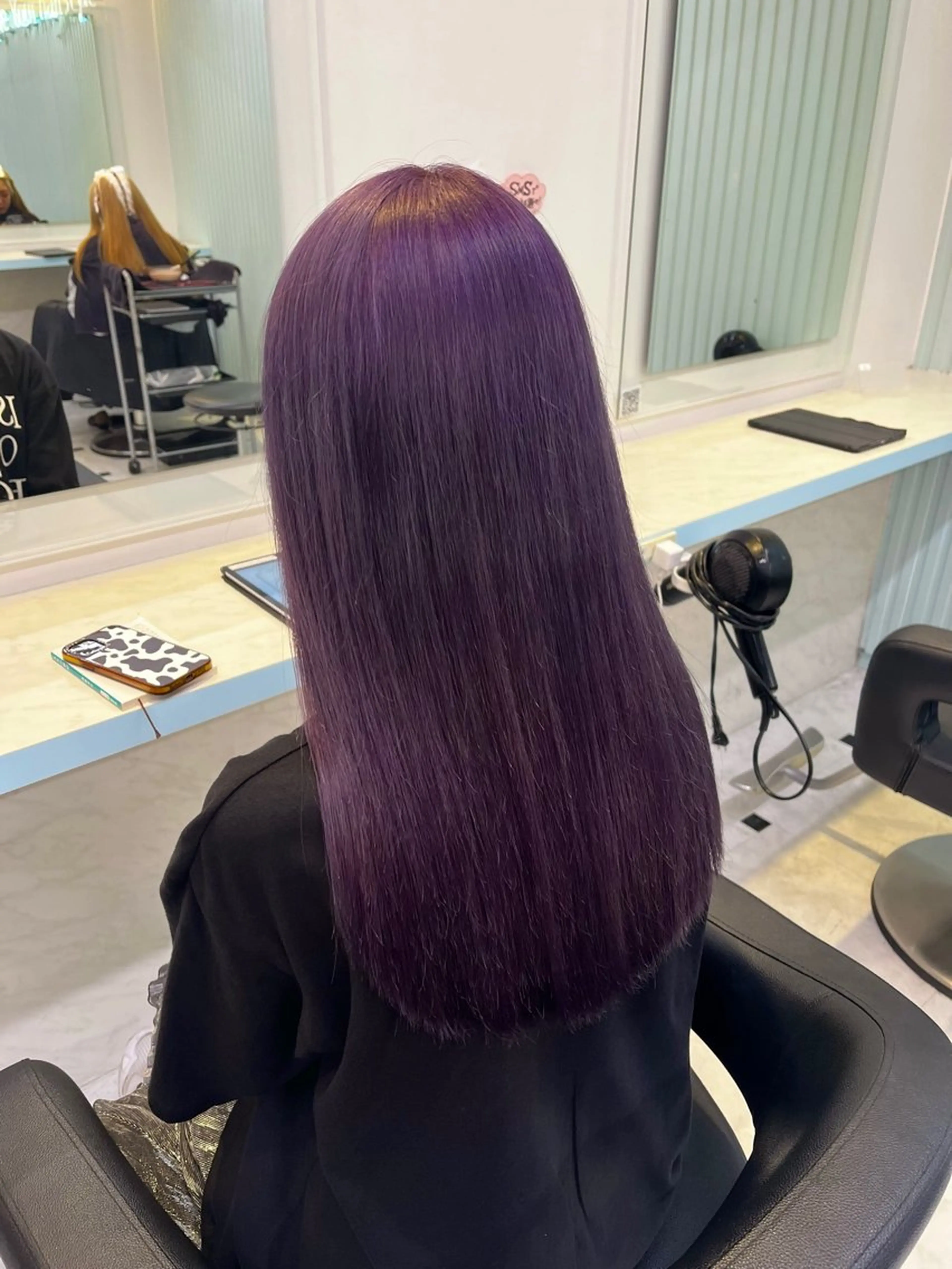 ロング カラー ヘアカラー トリートメント ブリーチカラー 🩵MIZUKIのヘアスタイル