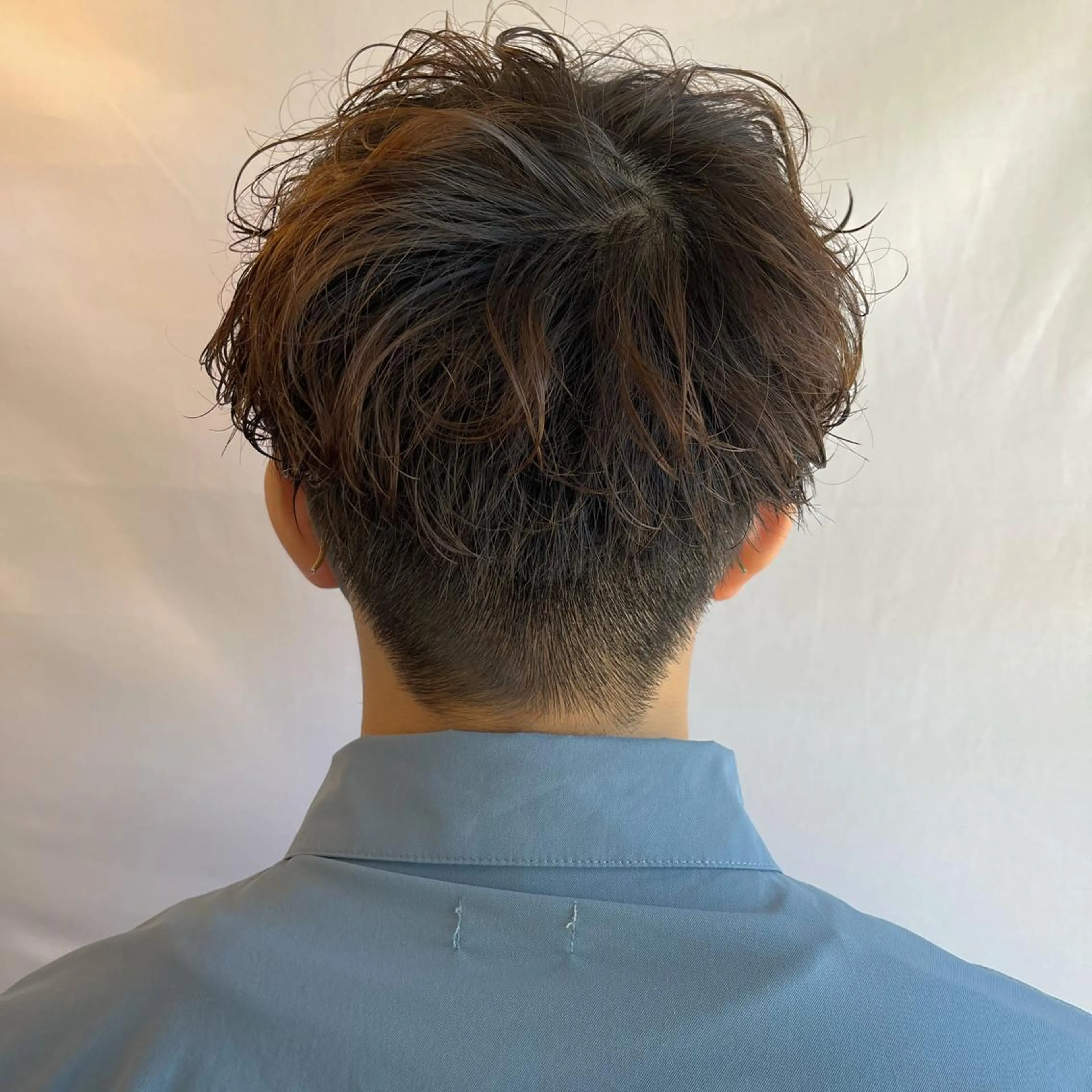 メンズ マッシュ 狩野 くるみのヘアスタイル