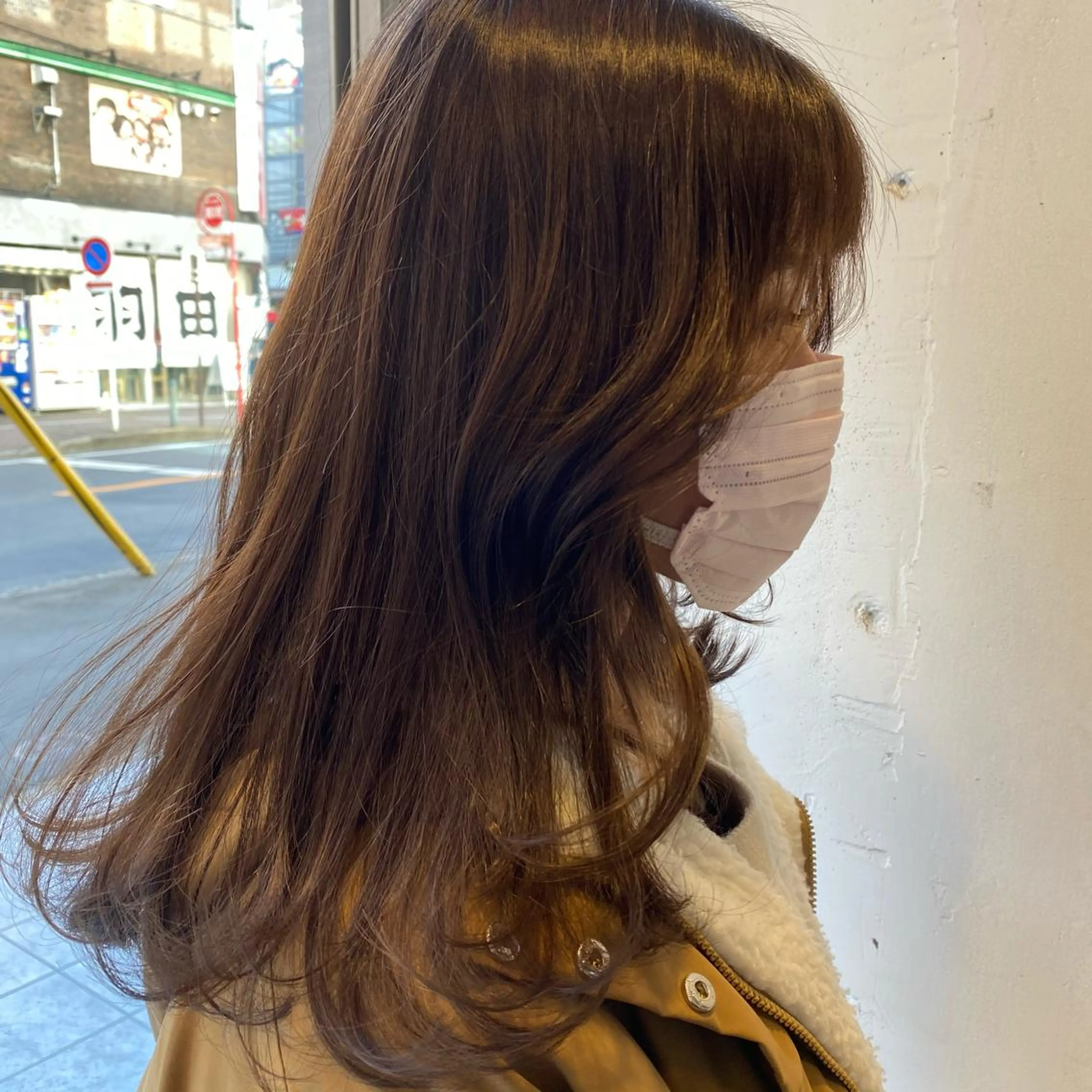 セミロング オルチャンヘア 💚 nao💚のヘアスタイル