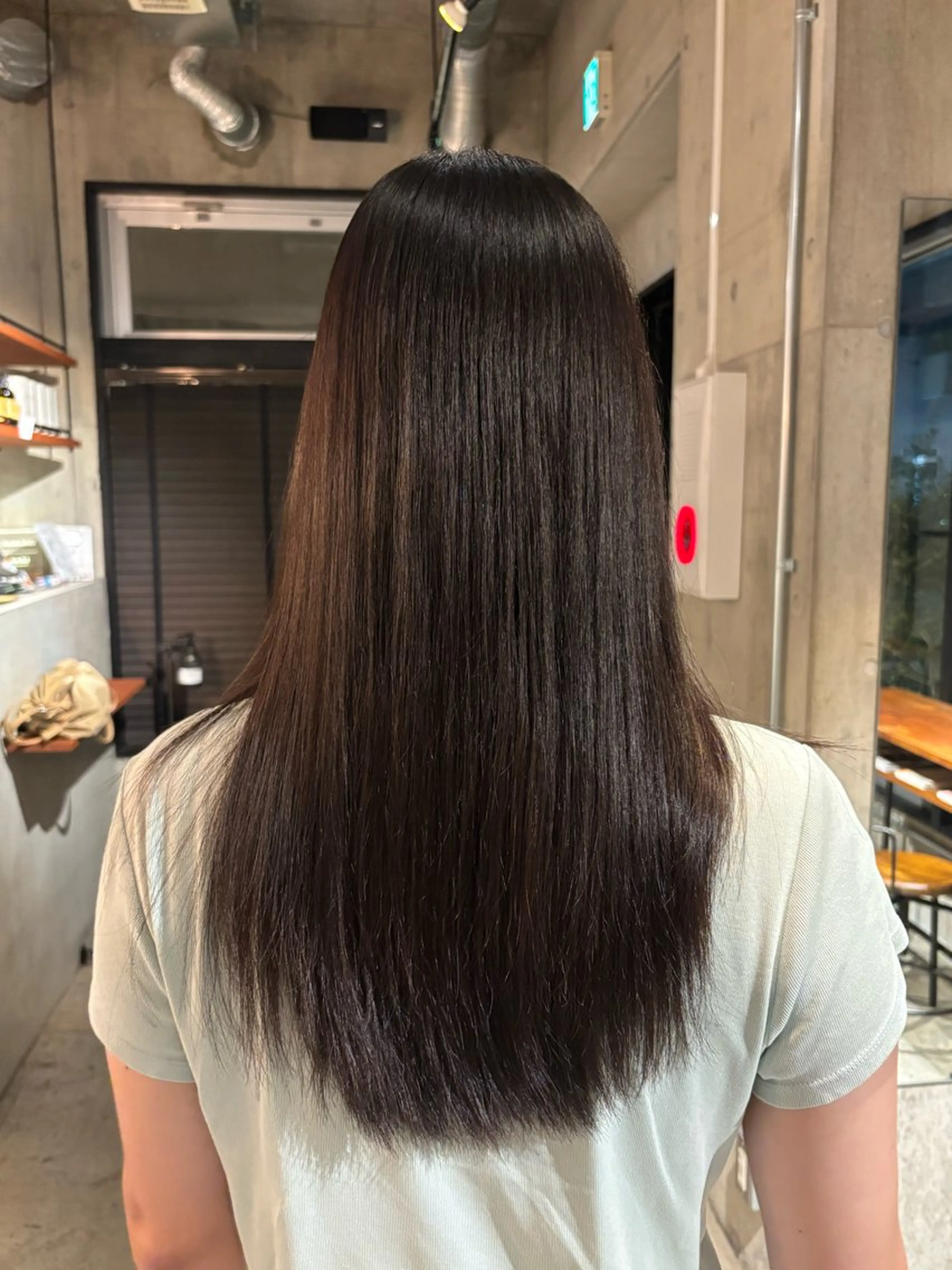 ロング カラー ブラウンカラー AmiLi Azusaのヘアスタイル