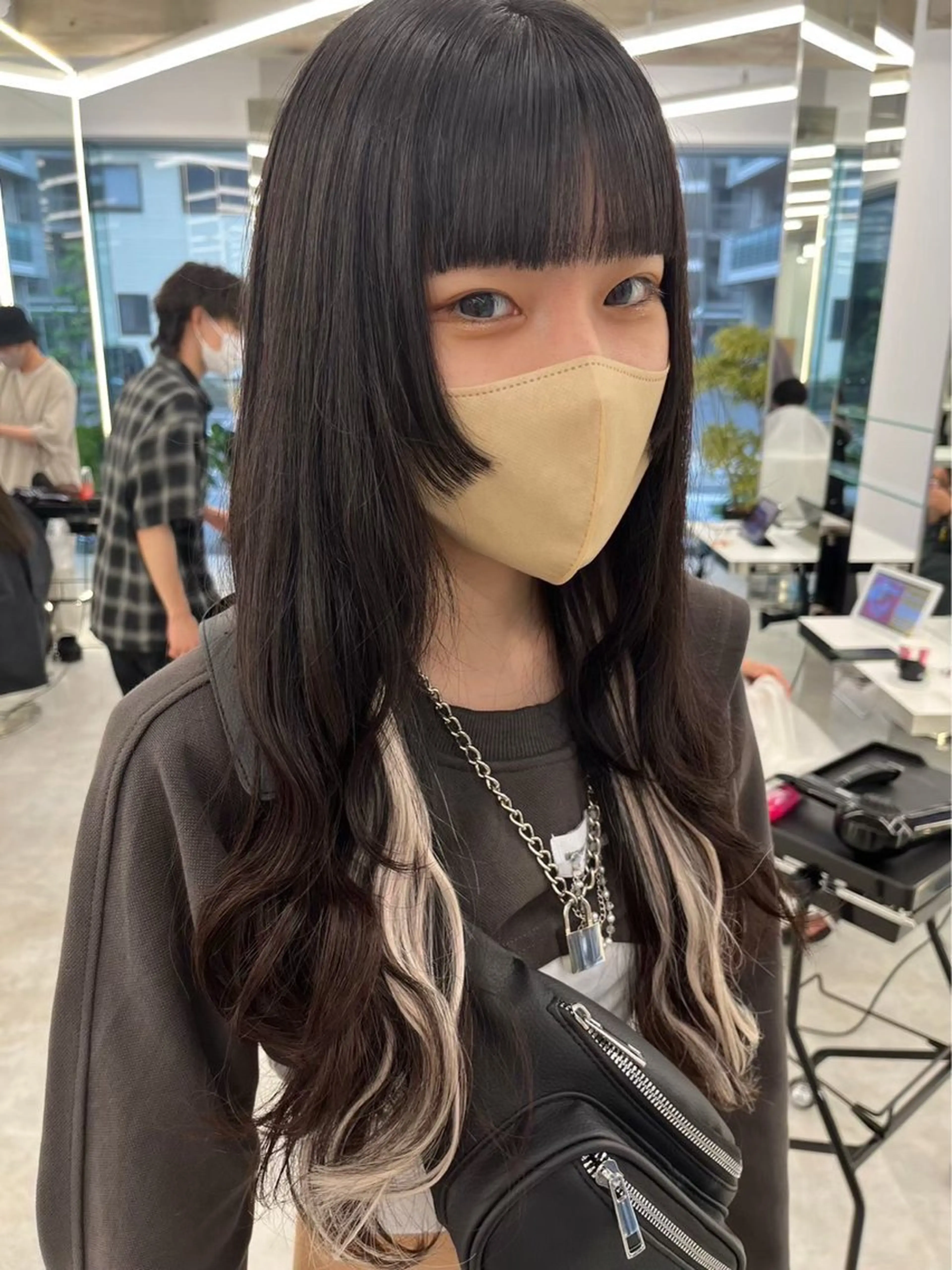 ロング シールエクステ エクステ エクステ 藤沢髪質改善✨ 艶エクステ/森　魁心のヘアスタイル