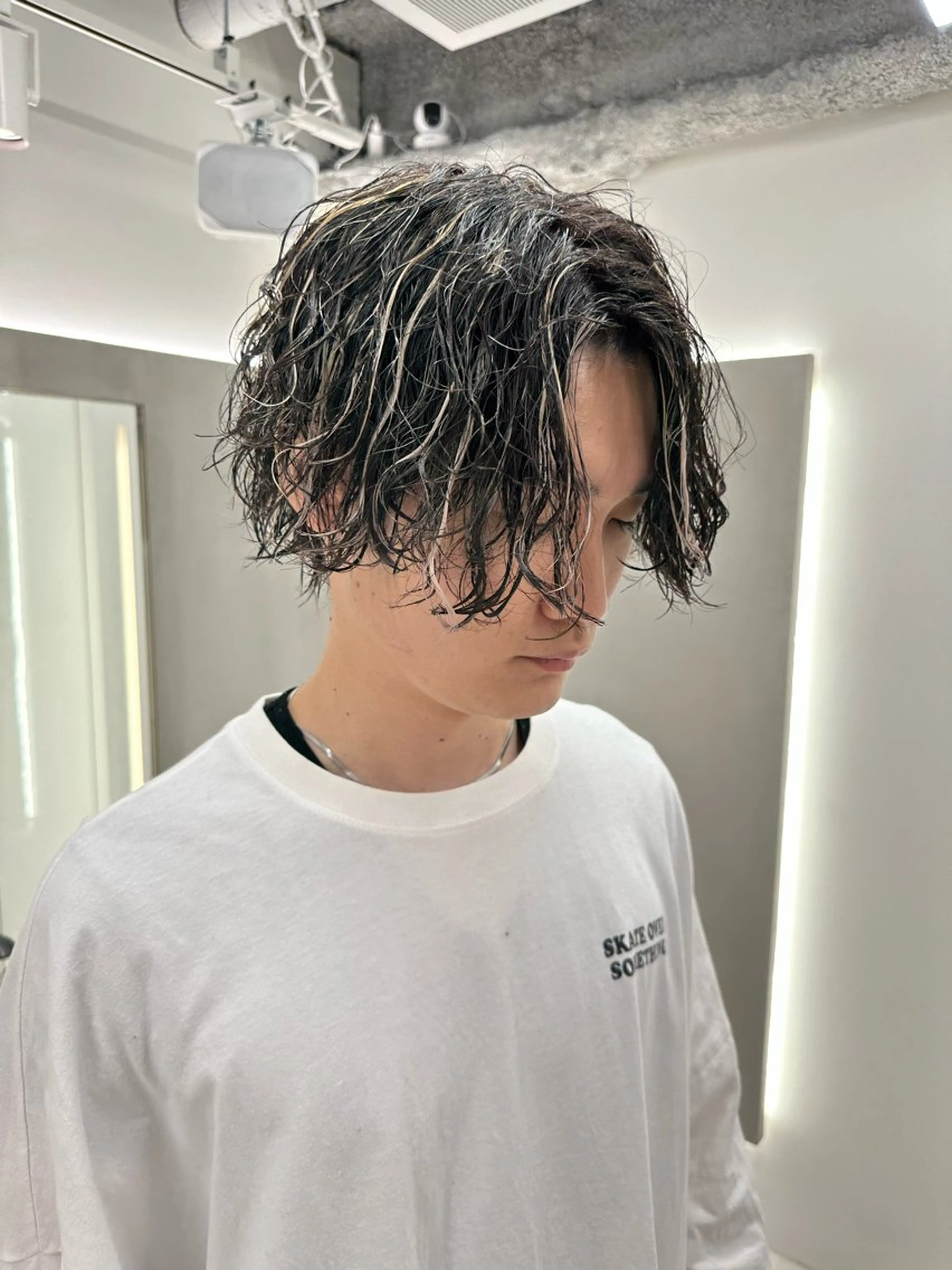 ショート カラー パーマ ヘアアレンジ メンズ キッズ 🌟代表 Yuito🌟のヘアスタイル