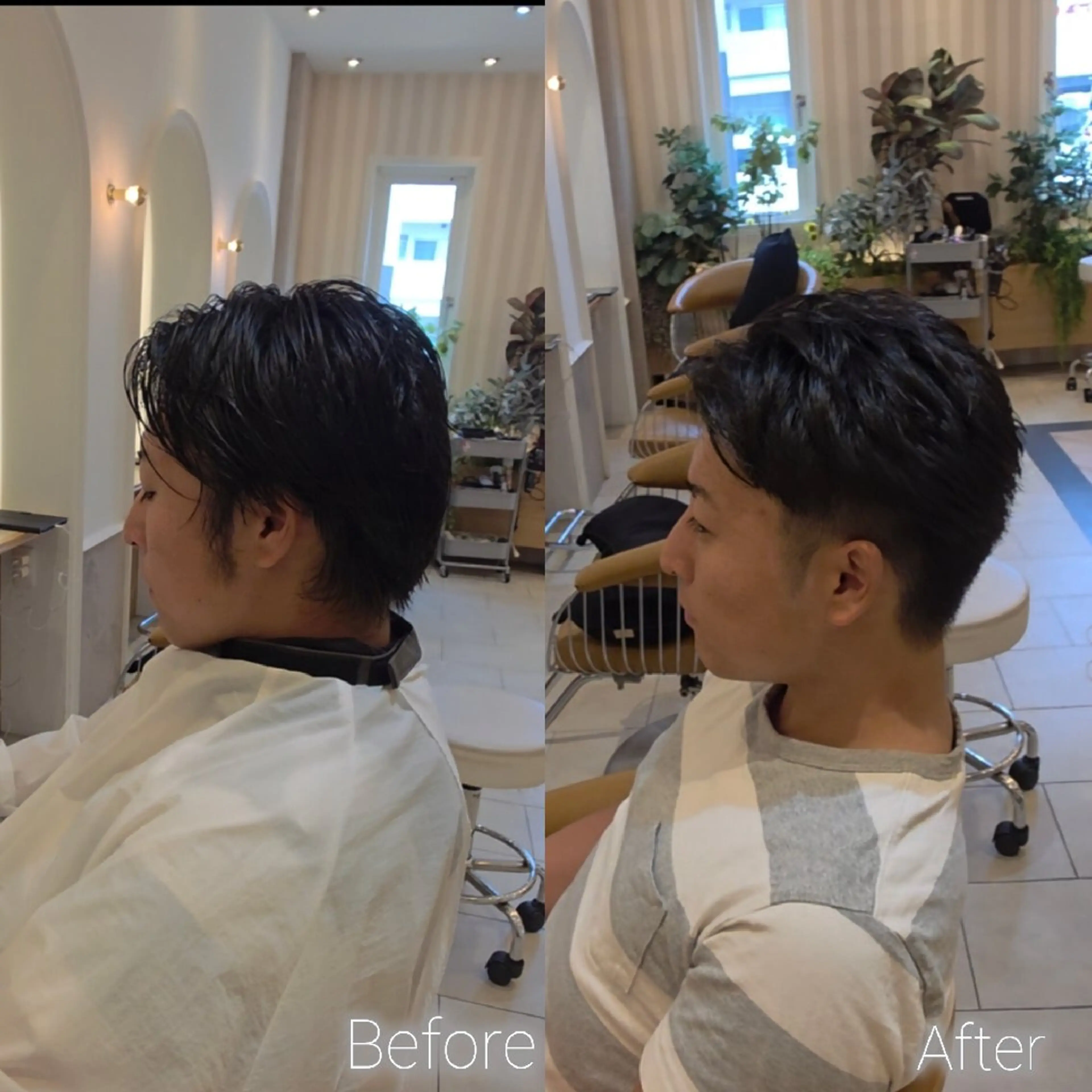 【泉中央】メンズ限定✂️ カットモデル+眉カット+15分ヘッドスパ💆‍♂️の写真