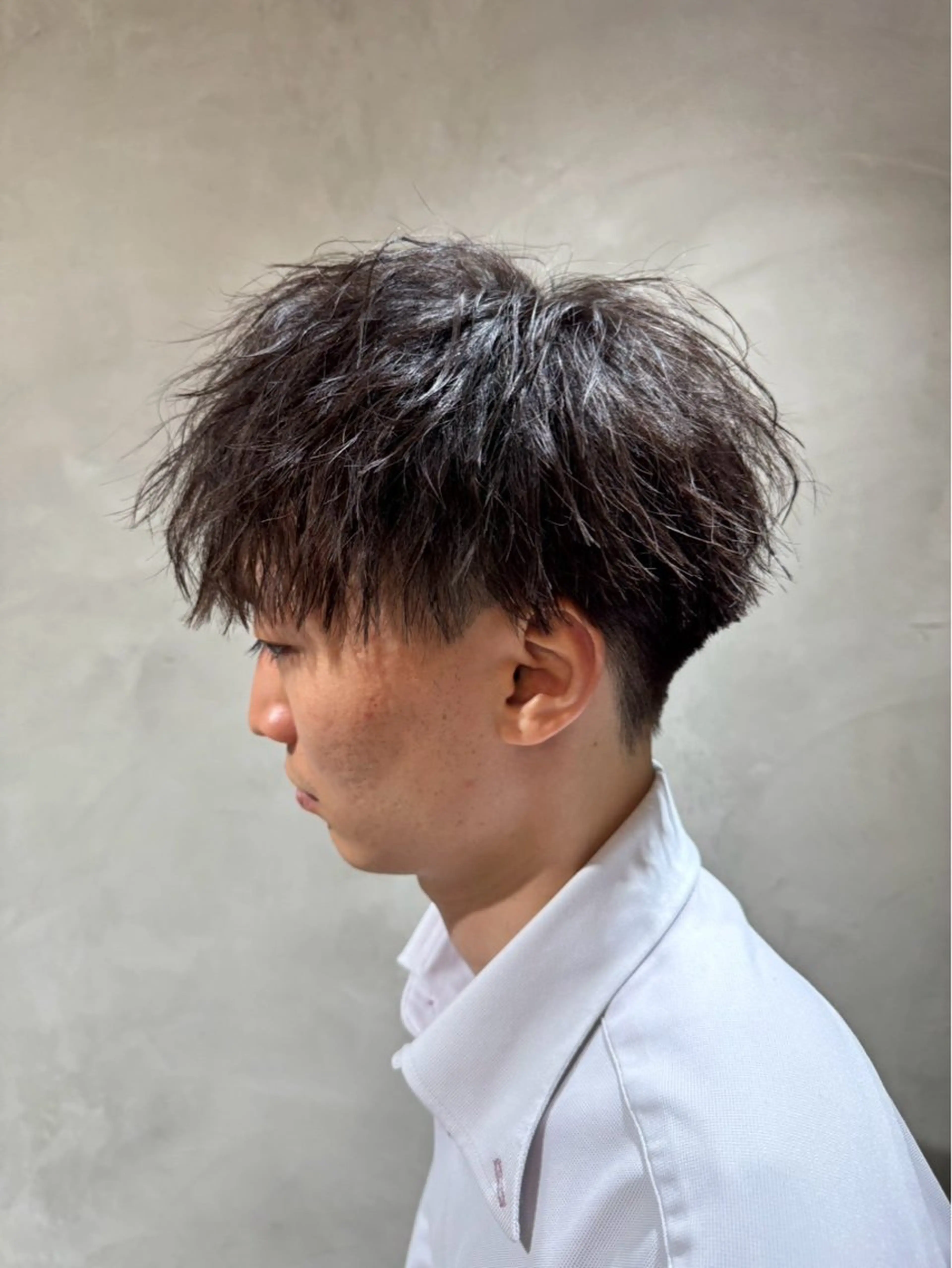 メンズ 横浜/ショート/ レイヤーカットのヘアスタイル