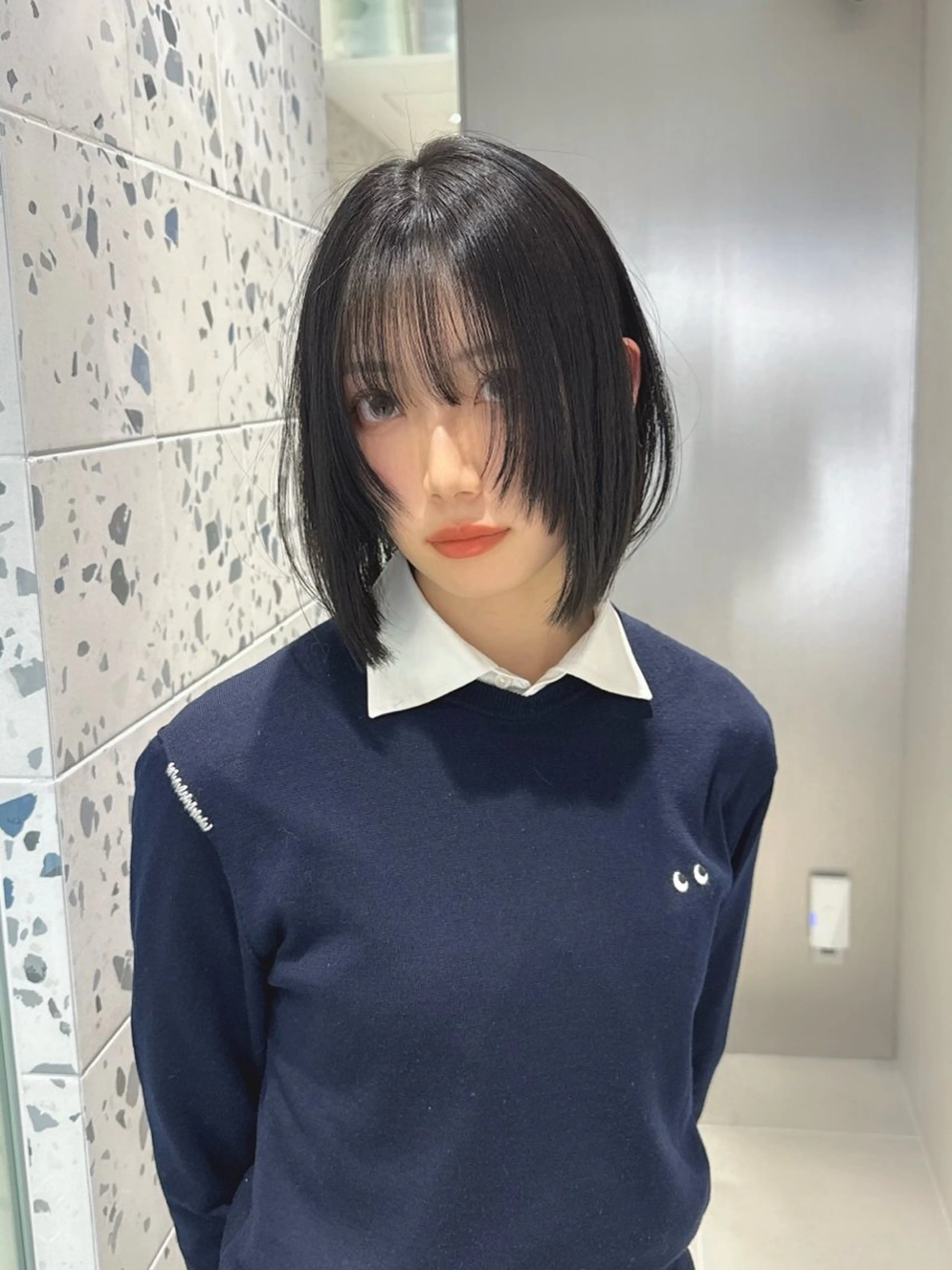 ショート カラー ブリーチ ブリーチなしカラー 伸ばしかけ カット ヘアカラー トリートメント LUMO所属・矢野 晃平のヘアスタイル