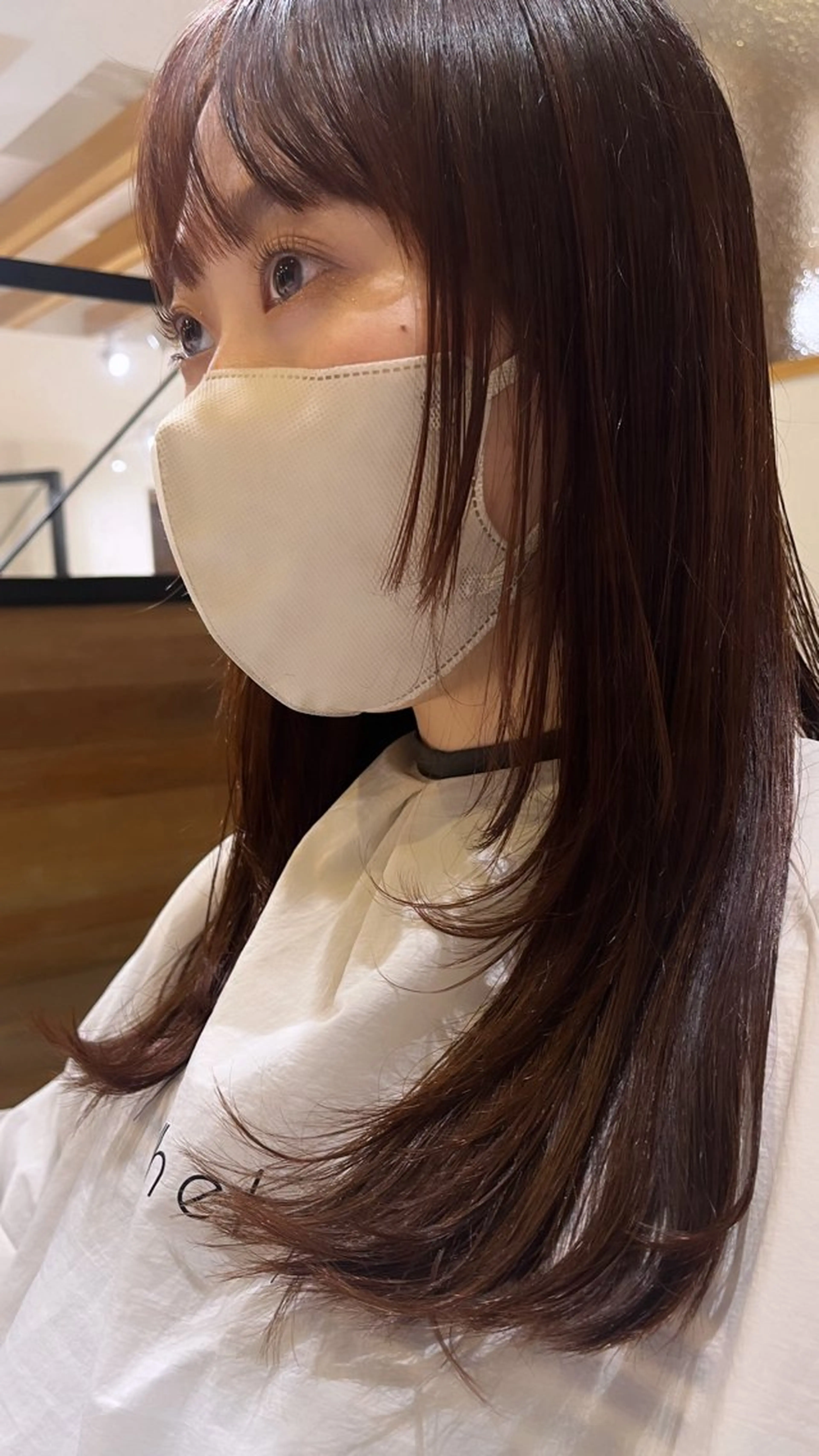 セミロング kuschel ホリグチのヘアスタイル