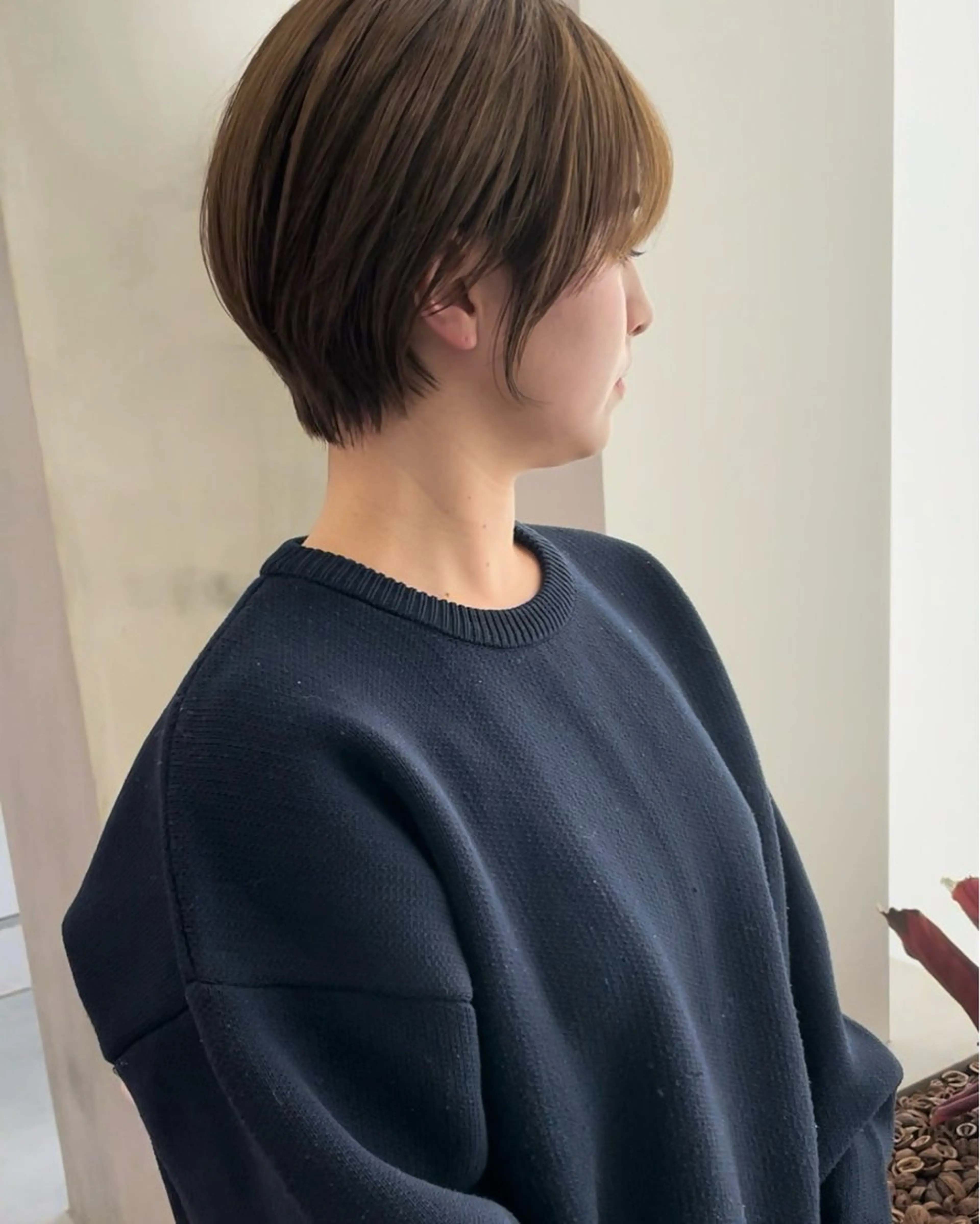 ショート カラー ブリーチ ダブルカラー ボブ 顔周りカット タンバルモリ DECORA SORAN【本川越】所属・韓国/顔周り/ボブ/ ショート/大川陽太のヘアスタイル