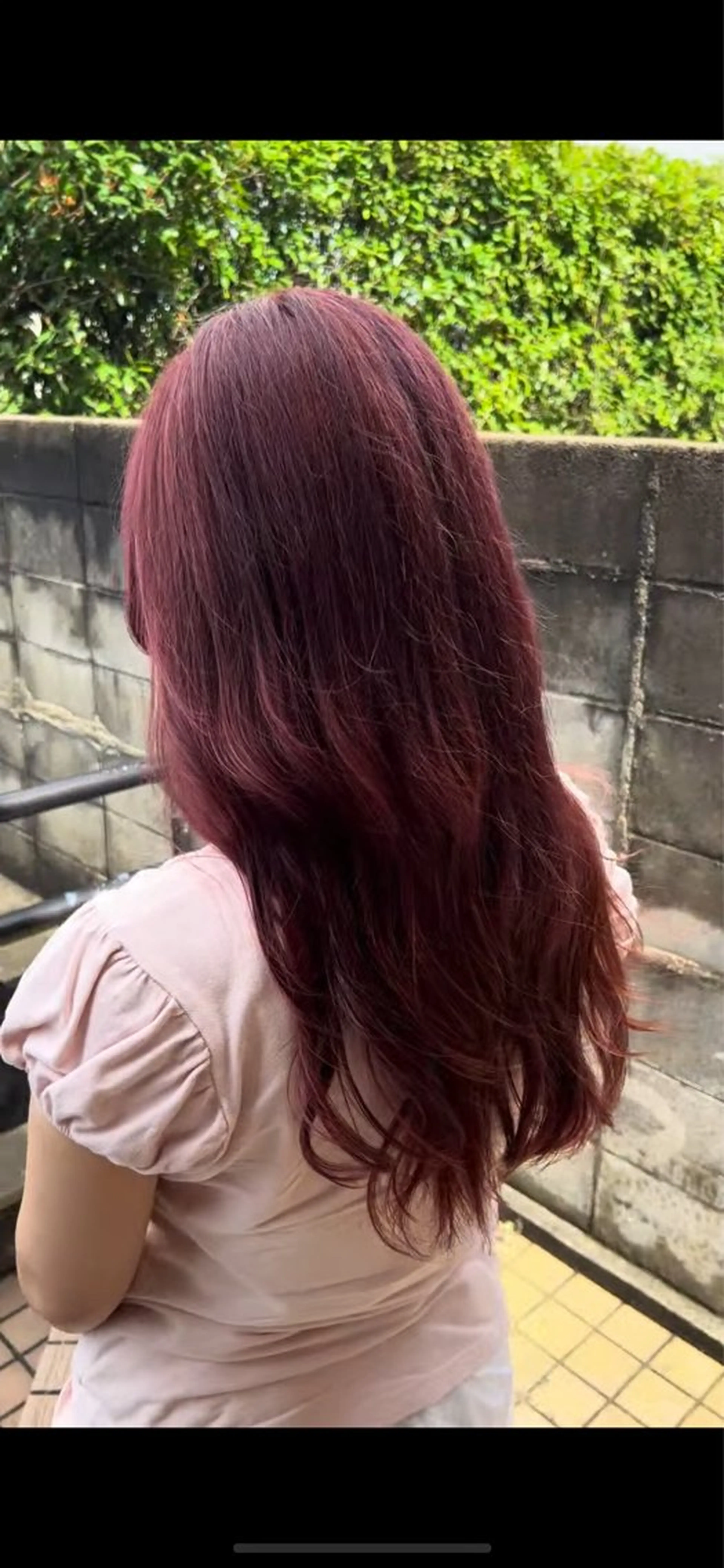 ロング カラー (h)wim kikoのヘアスタイル