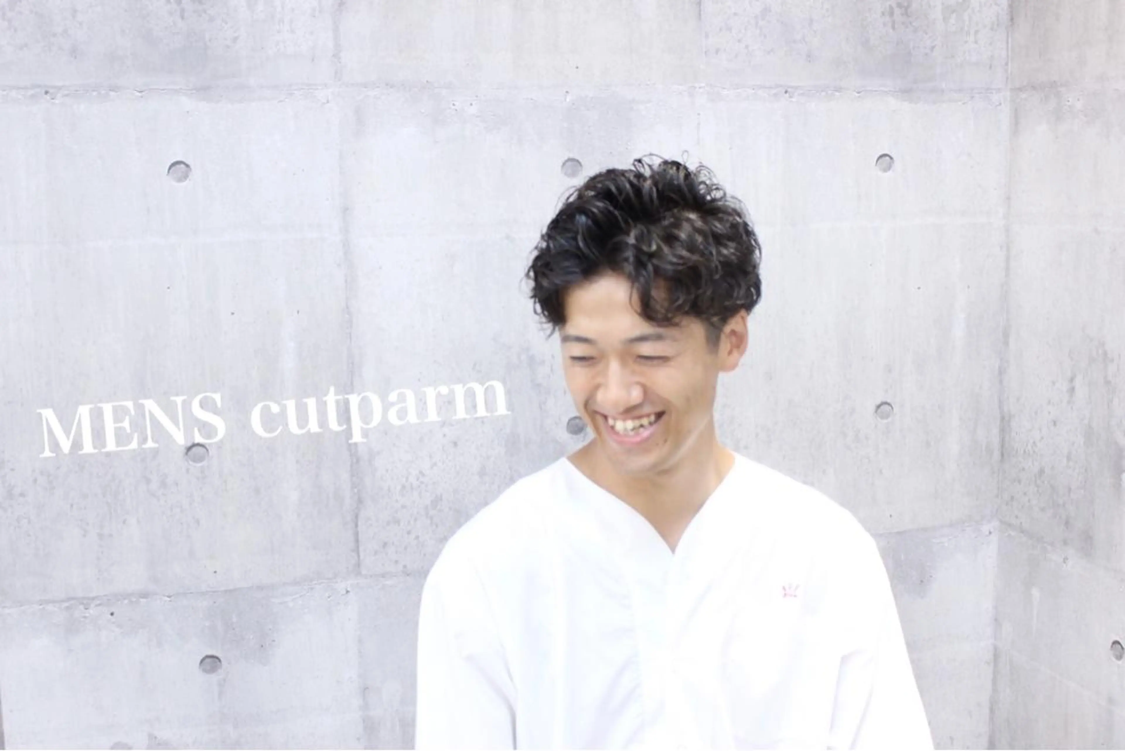 【メンズ】カット+カラー+眉カットの写真