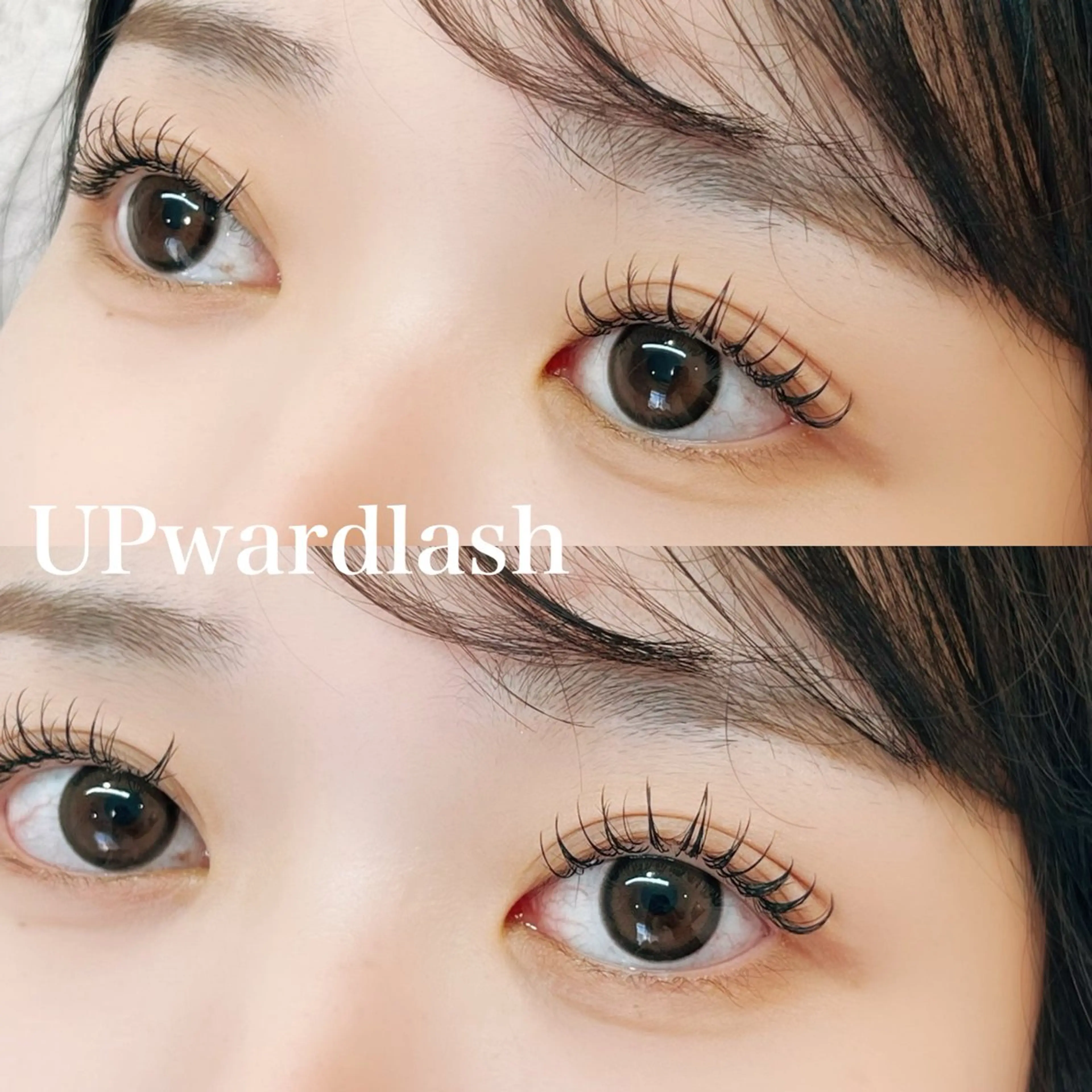 マツエク・マツパ フラットラッシュ アップワードラッシュ ワンホンマツエク Cherie  2nd所属・Cherie 2nd Miraiのマツエク・マツパデザイン