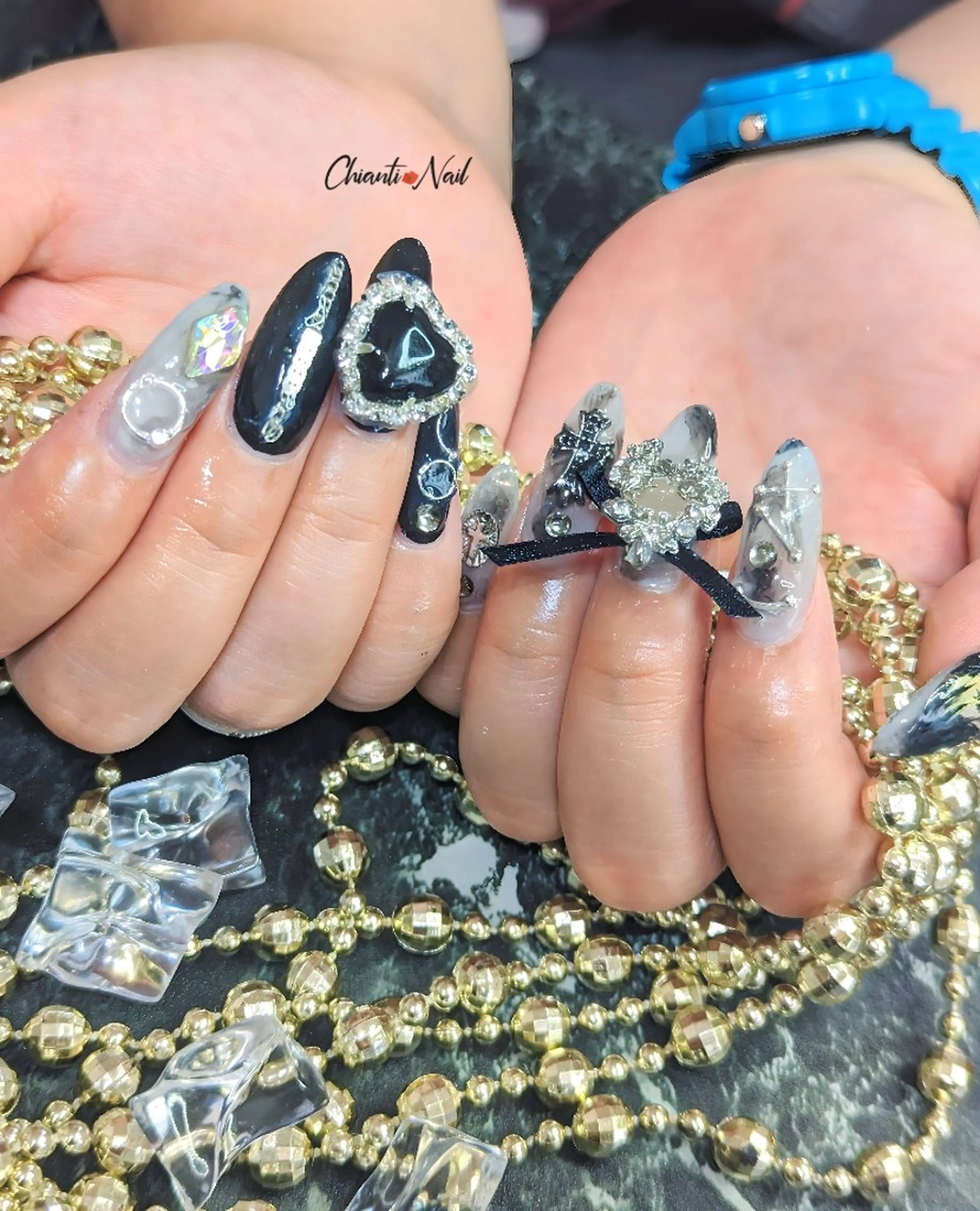 ネイル アートネイル 長さ出し Chianti Nailのネイルデザイン