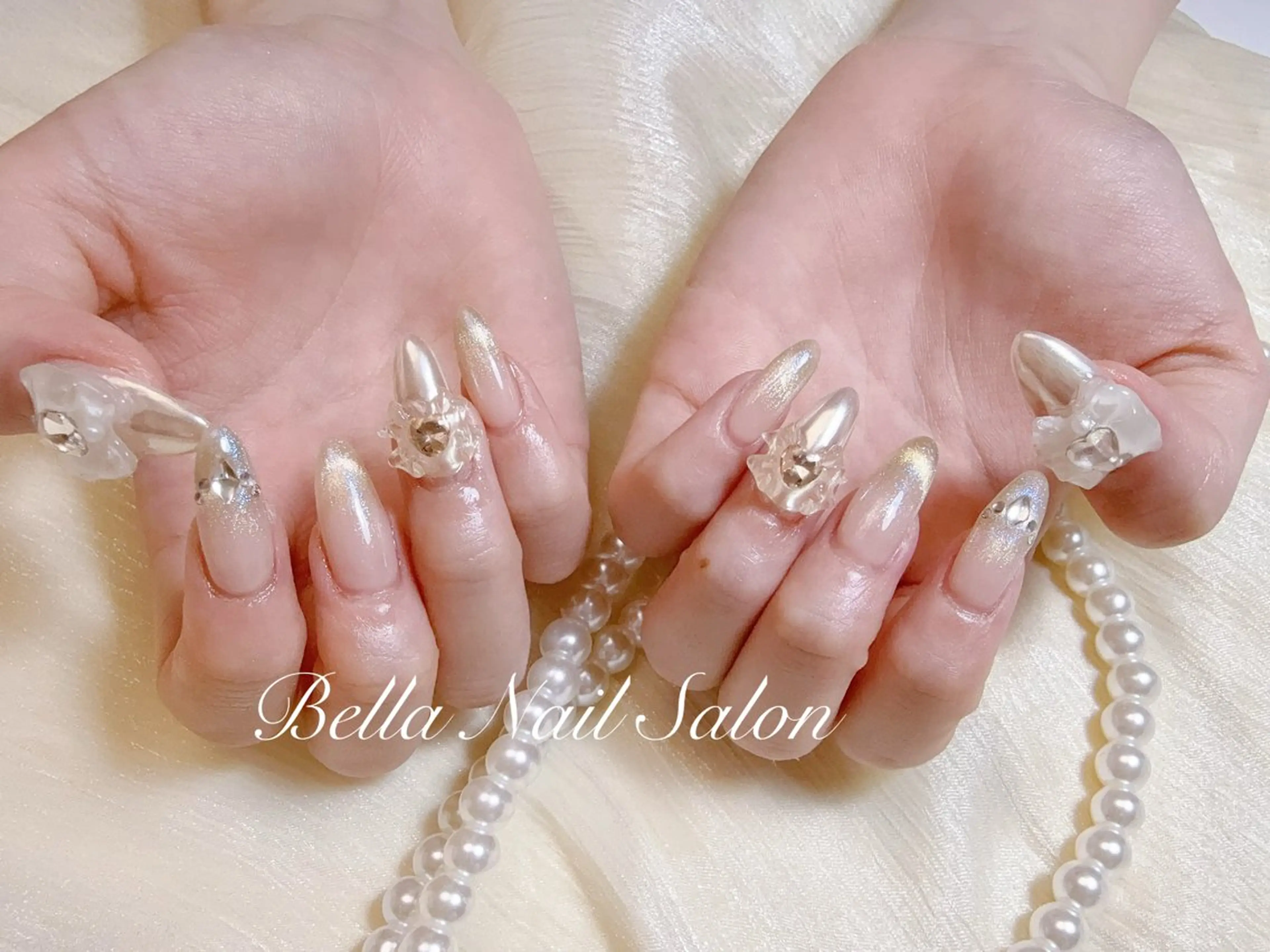 ネイル ハンドネイル Bella Nail Salonパラジェルのネイルデザイン
