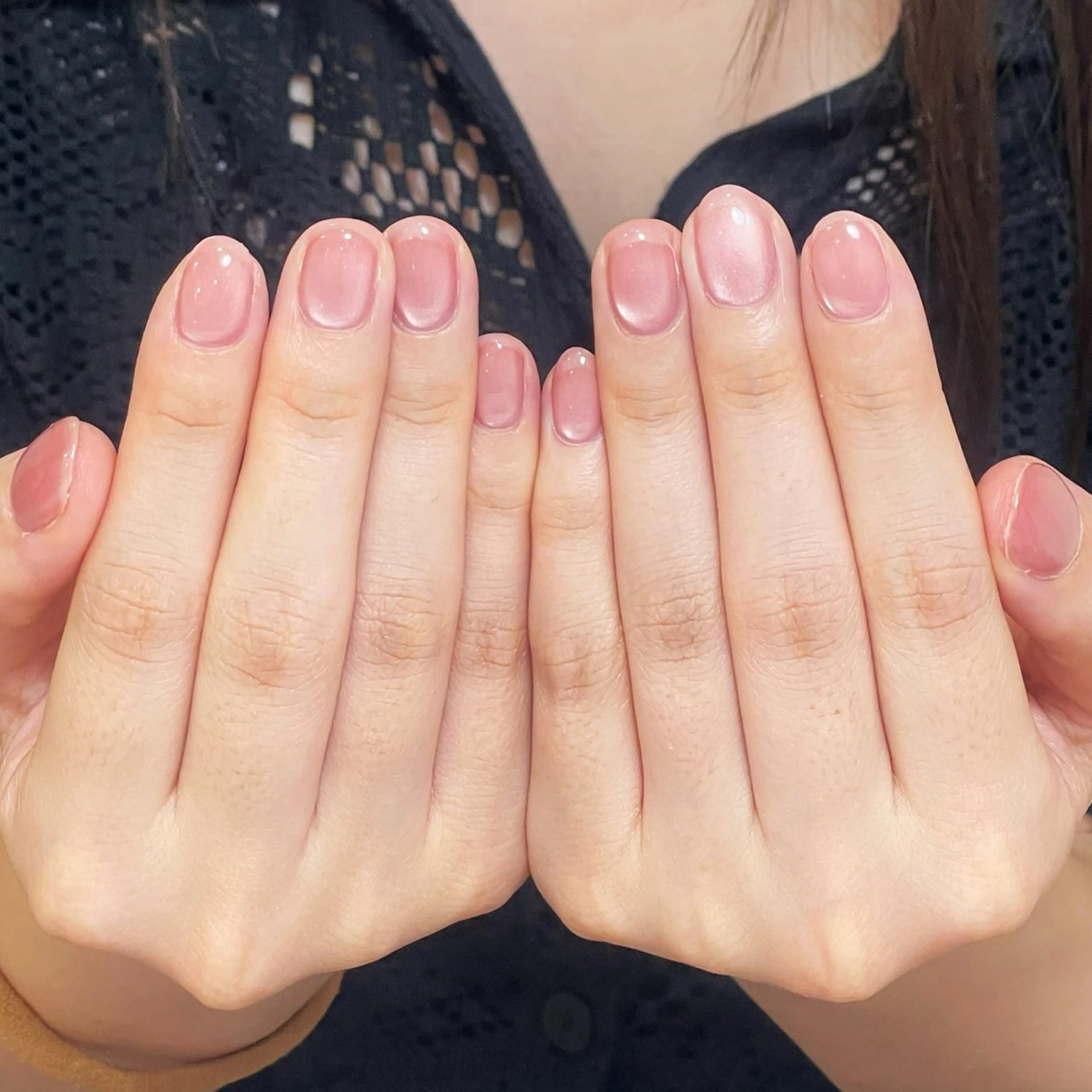 ネイル アートネイル オーロラネイル ガーリー キラキラネイル 韓国ネイル ハンドネイル ハンドケア DEMAIN- 🌸のネイルデザイン