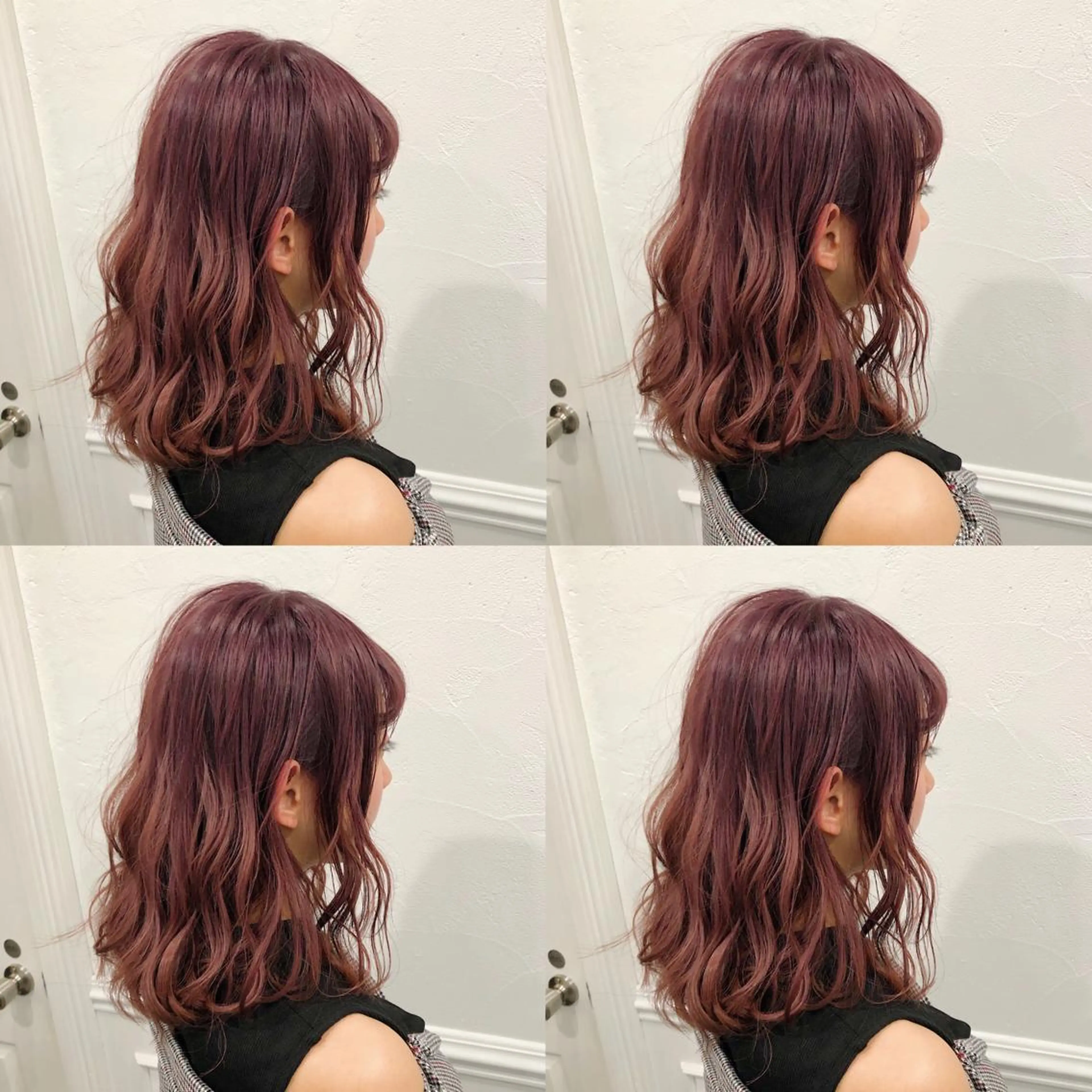 ロング カラー ヘアアレンジ メンズ キッズ ヘアカラー 💟Chloe原宿店 🩶ハイトーンのヘアスタイル