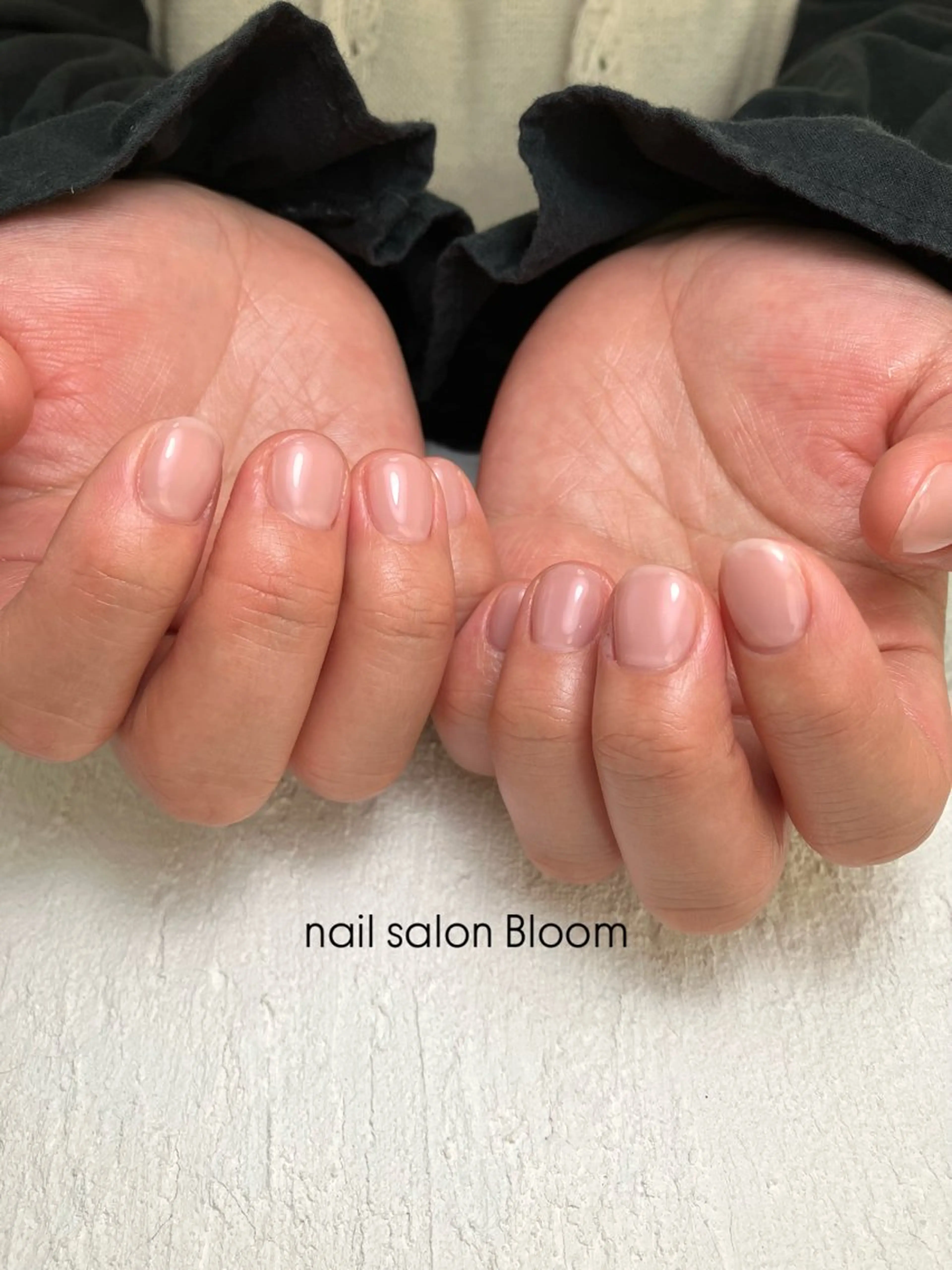 ネイル ワンカラーネイル ピンク nail salon Bloom所属・自宅サロンBloom 橋本のネイルデザイン
