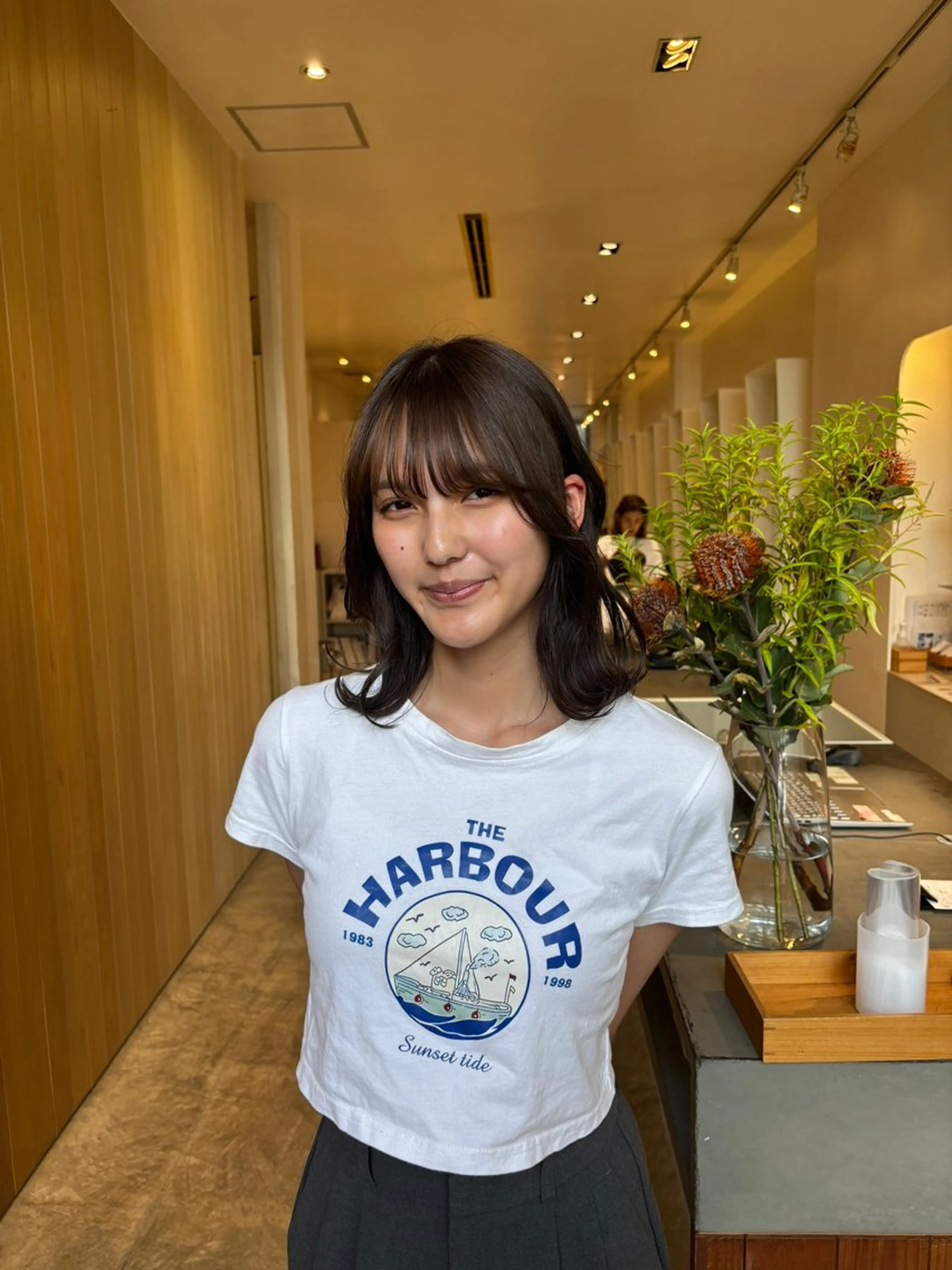 カラー 中野 ちよのヘアスタイル