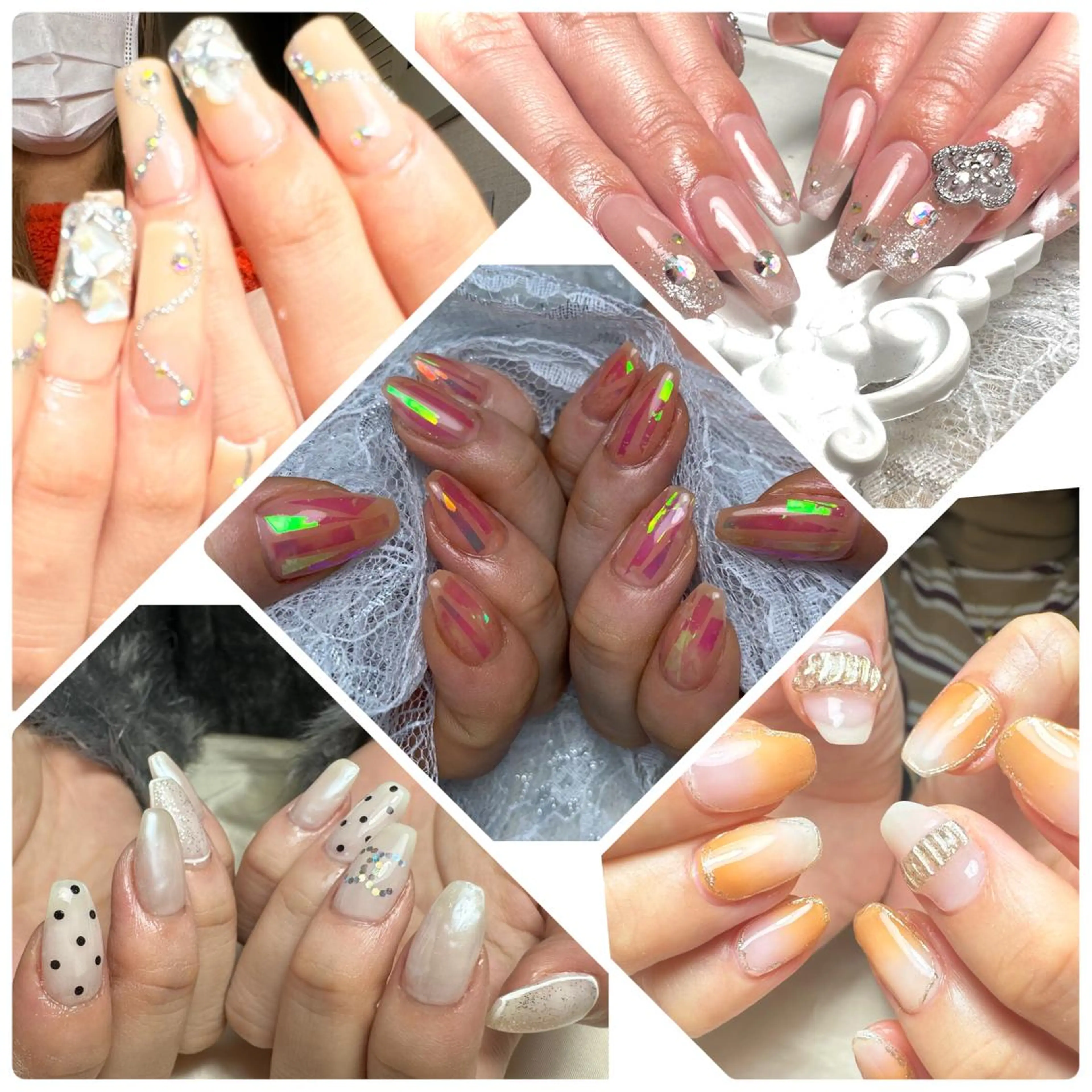 ネイル マルサンカクシカク所属・○△□ 守口市のネイルデザイン