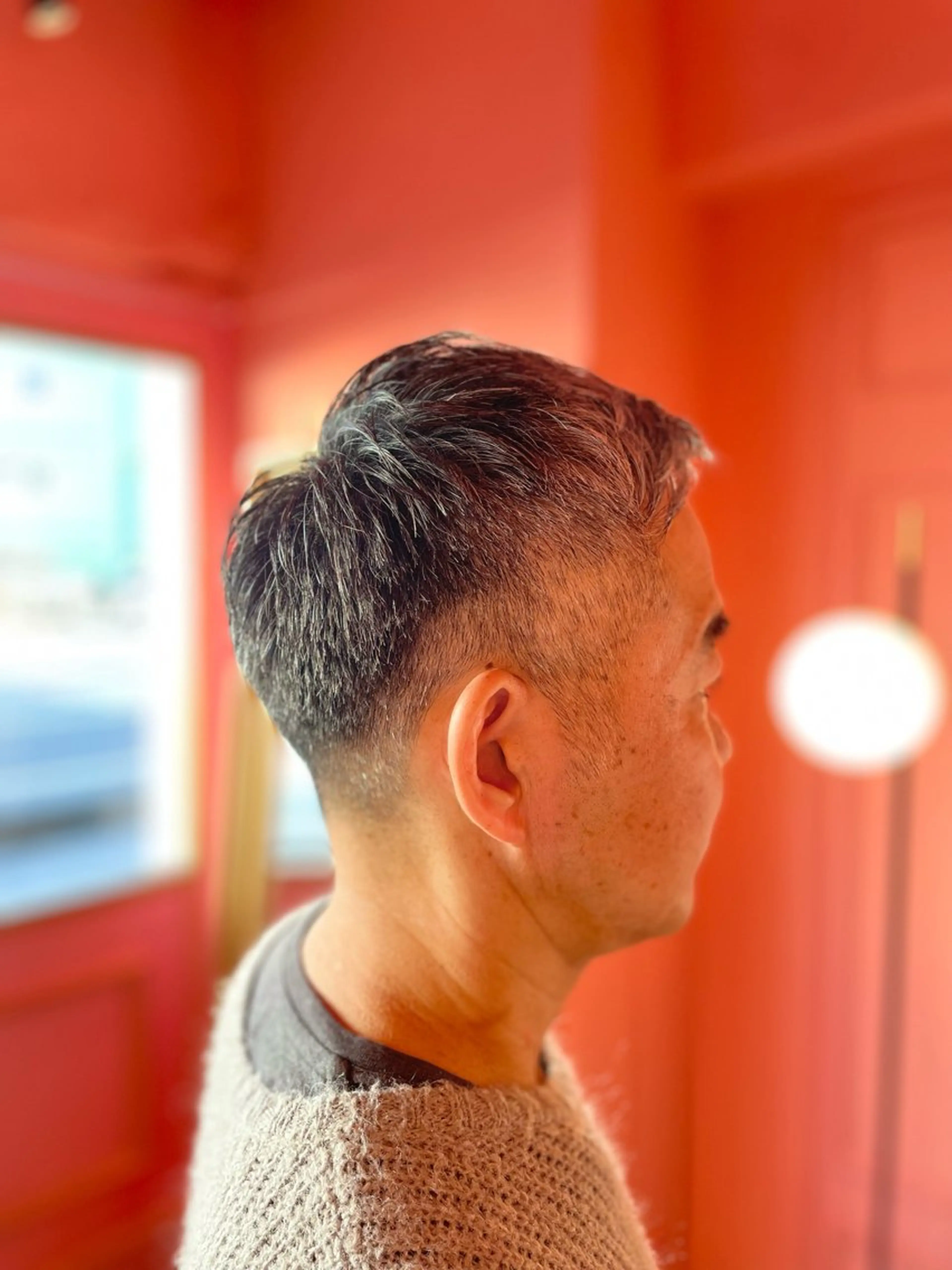 メンズカットの写真