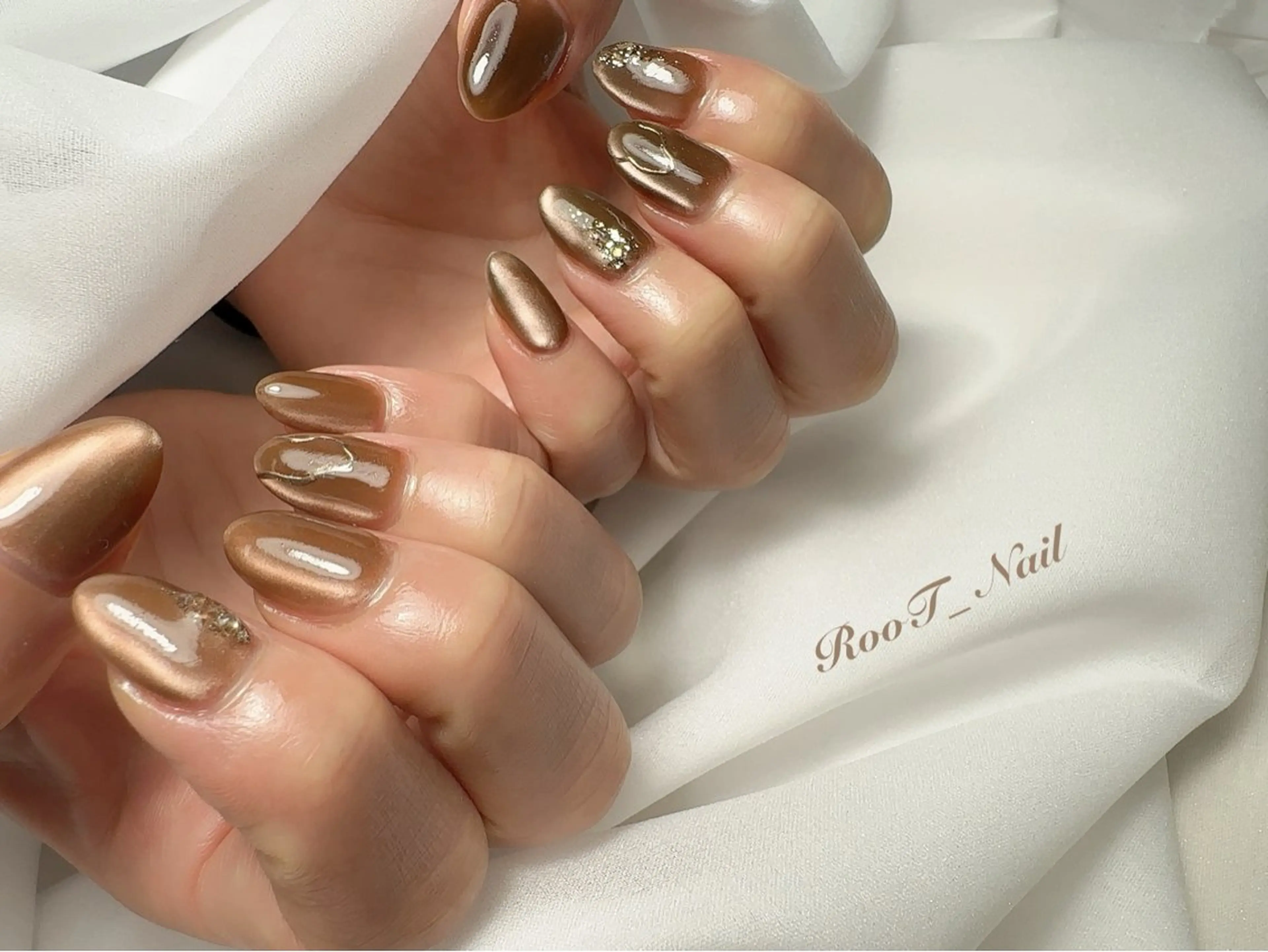 ネイル マグネットネイル ハンドネイル RooT Nailのネイルデザイン