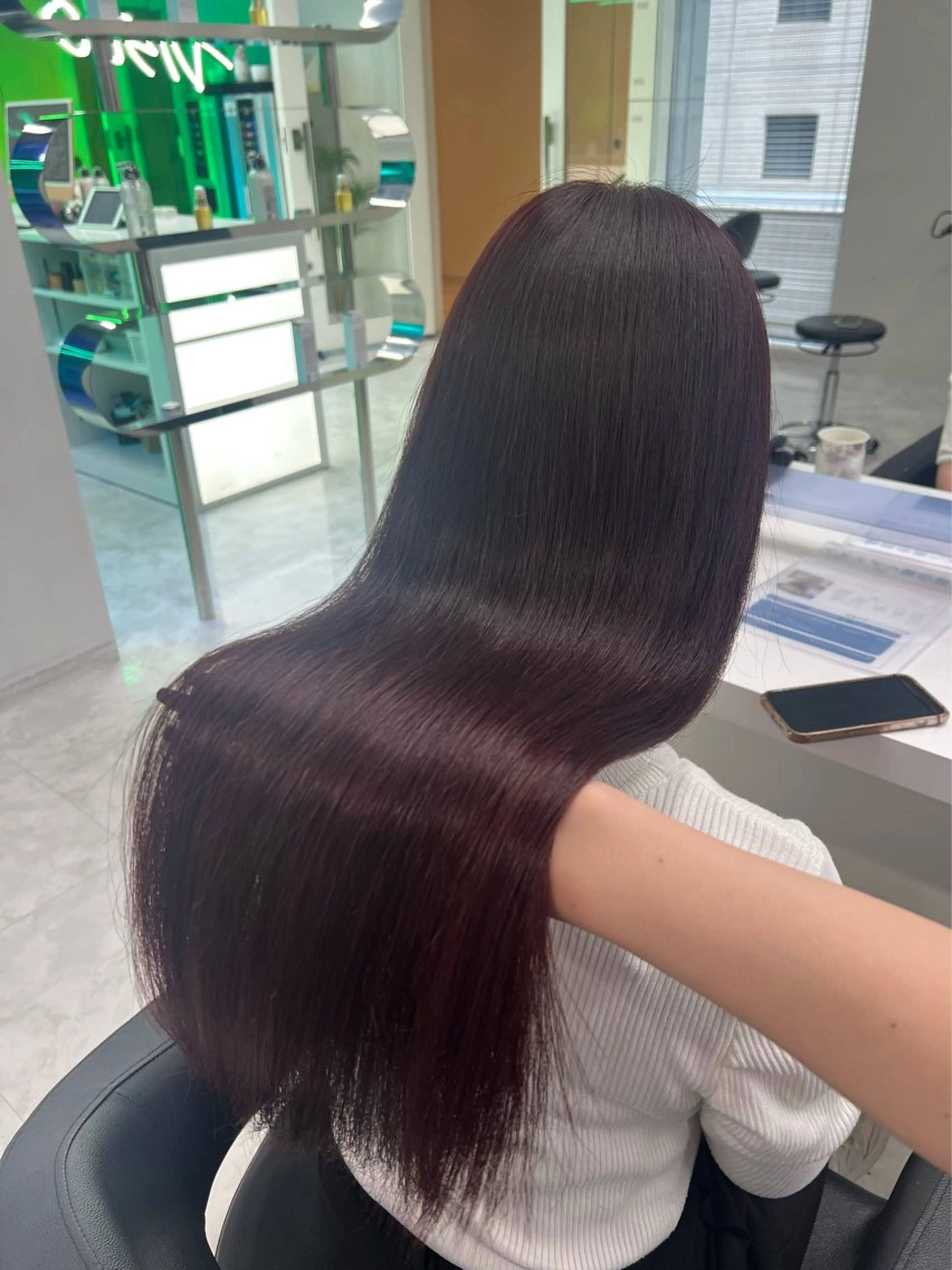 ロング カラー ヘアカラー トレンドヘア /mina♡のヘアスタイル