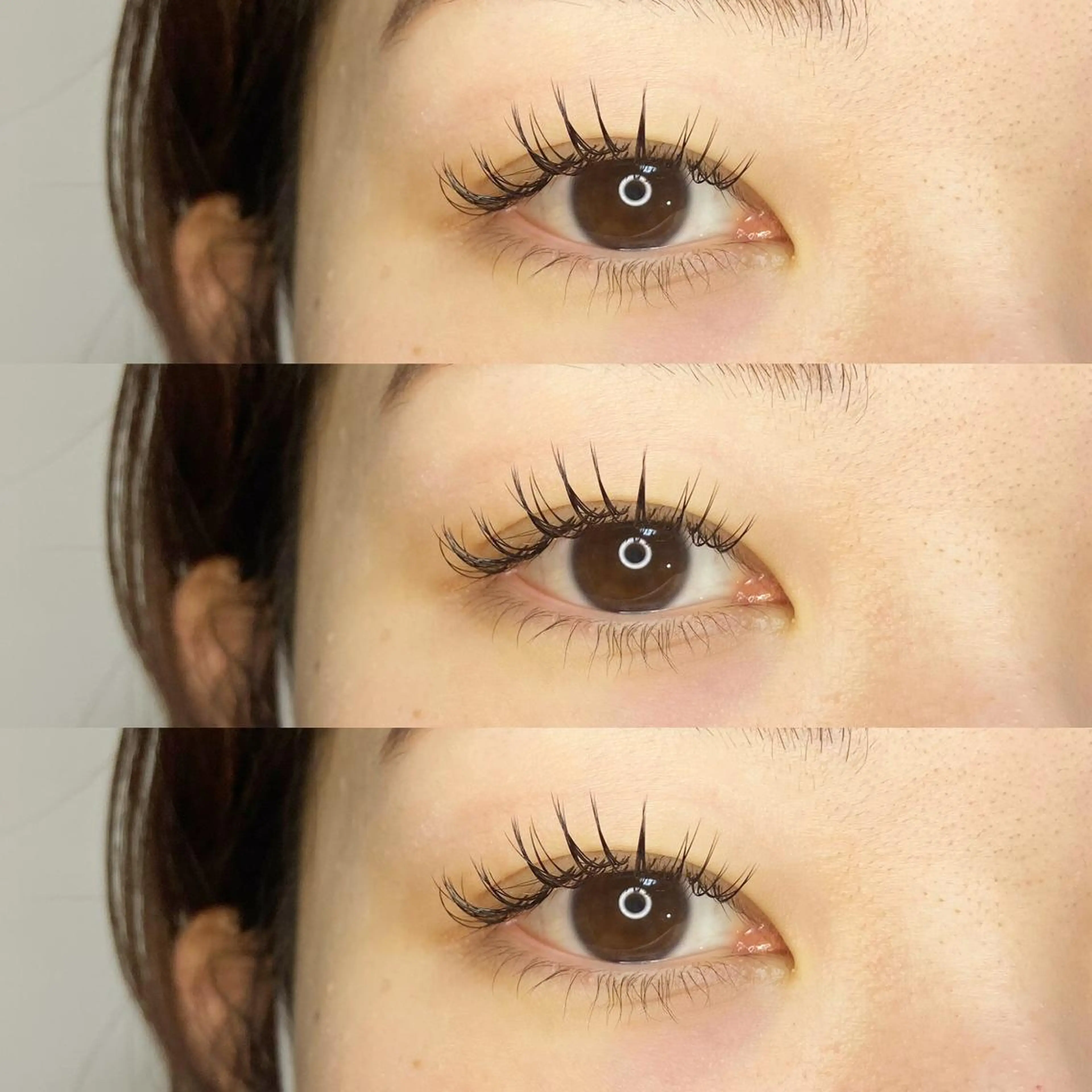 flat lash 140本の写真