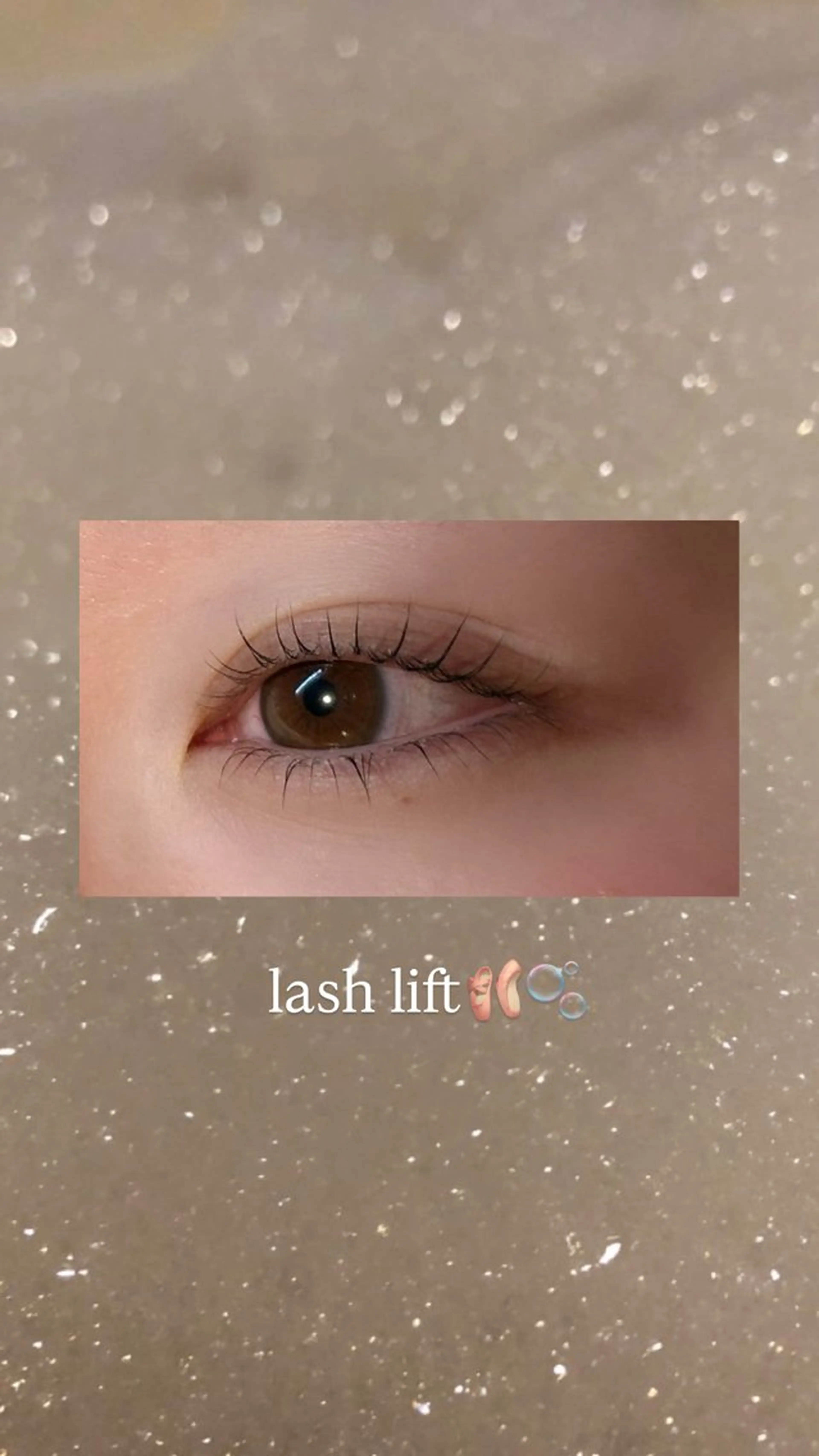 ラッシュリフトorパリジェンヌラッシュリフト練習モデルの写真